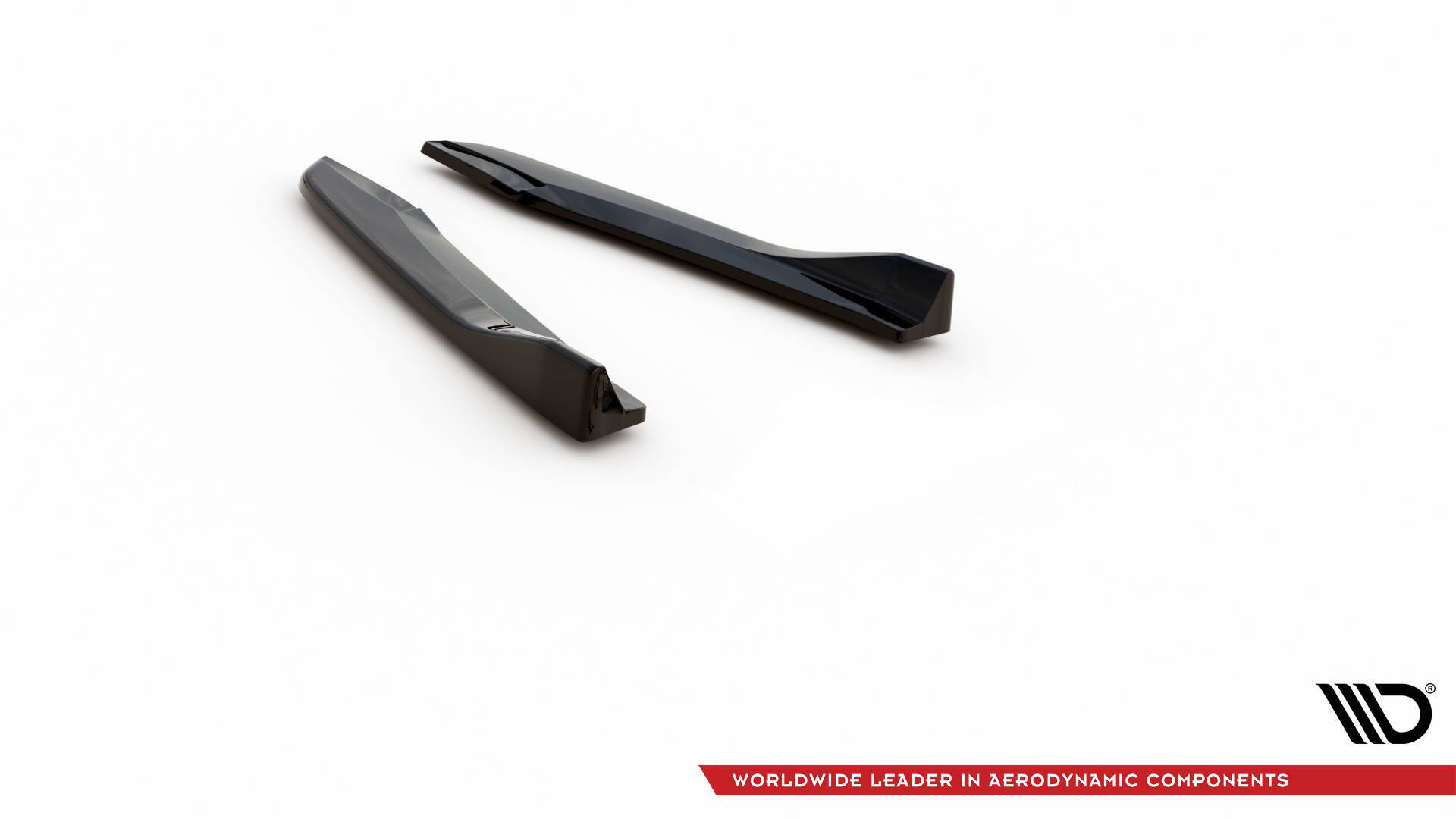 Maxton Heck Ansatz Flaps Diffusor V.3 für Seat Leon Cupra Mk3 FL Sportstourer schwarz Hochglanz