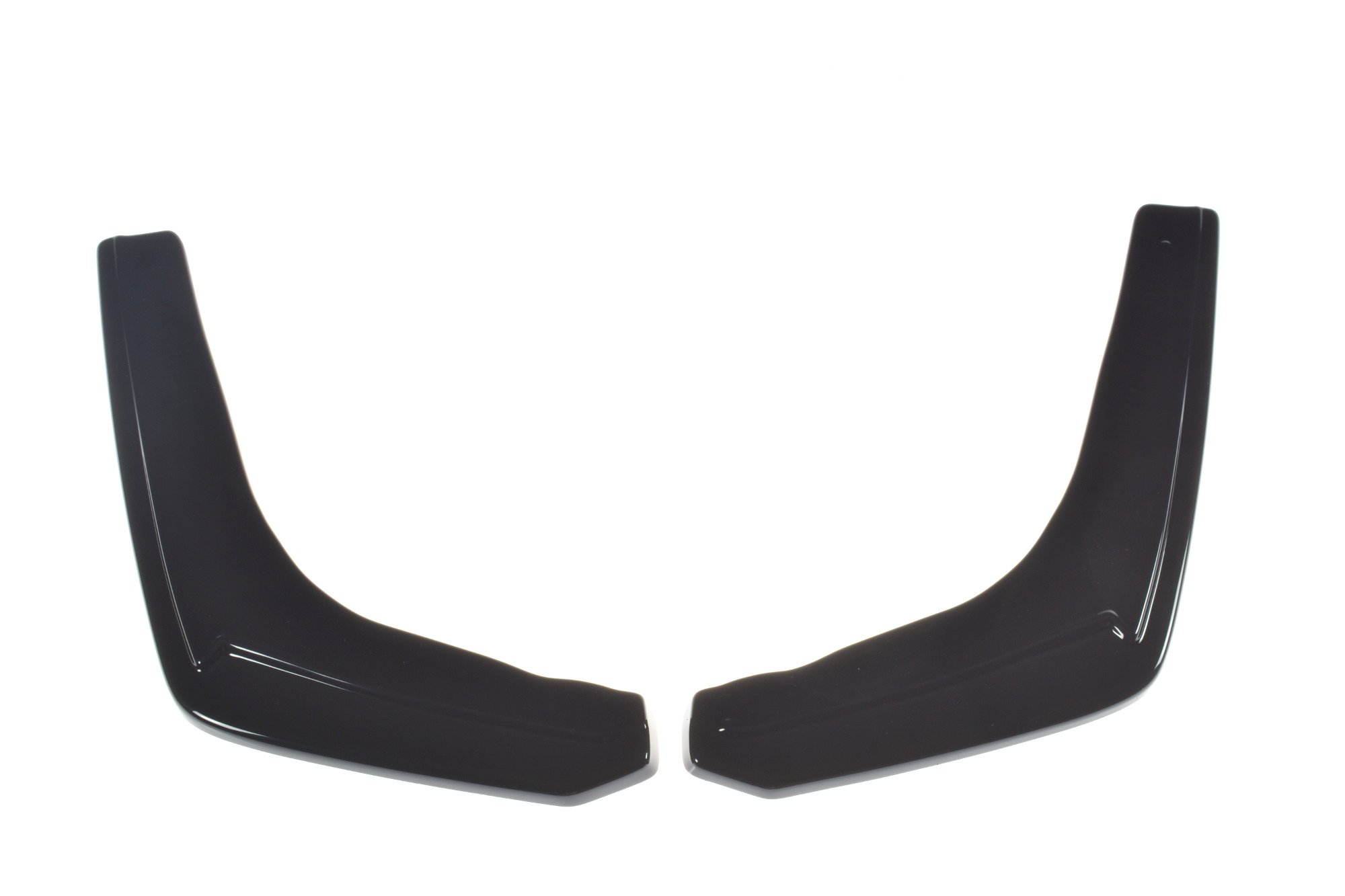 Maxton Heck Ansatz Flaps Diffusor für BMW M3 F80 schwarz Hochglanz