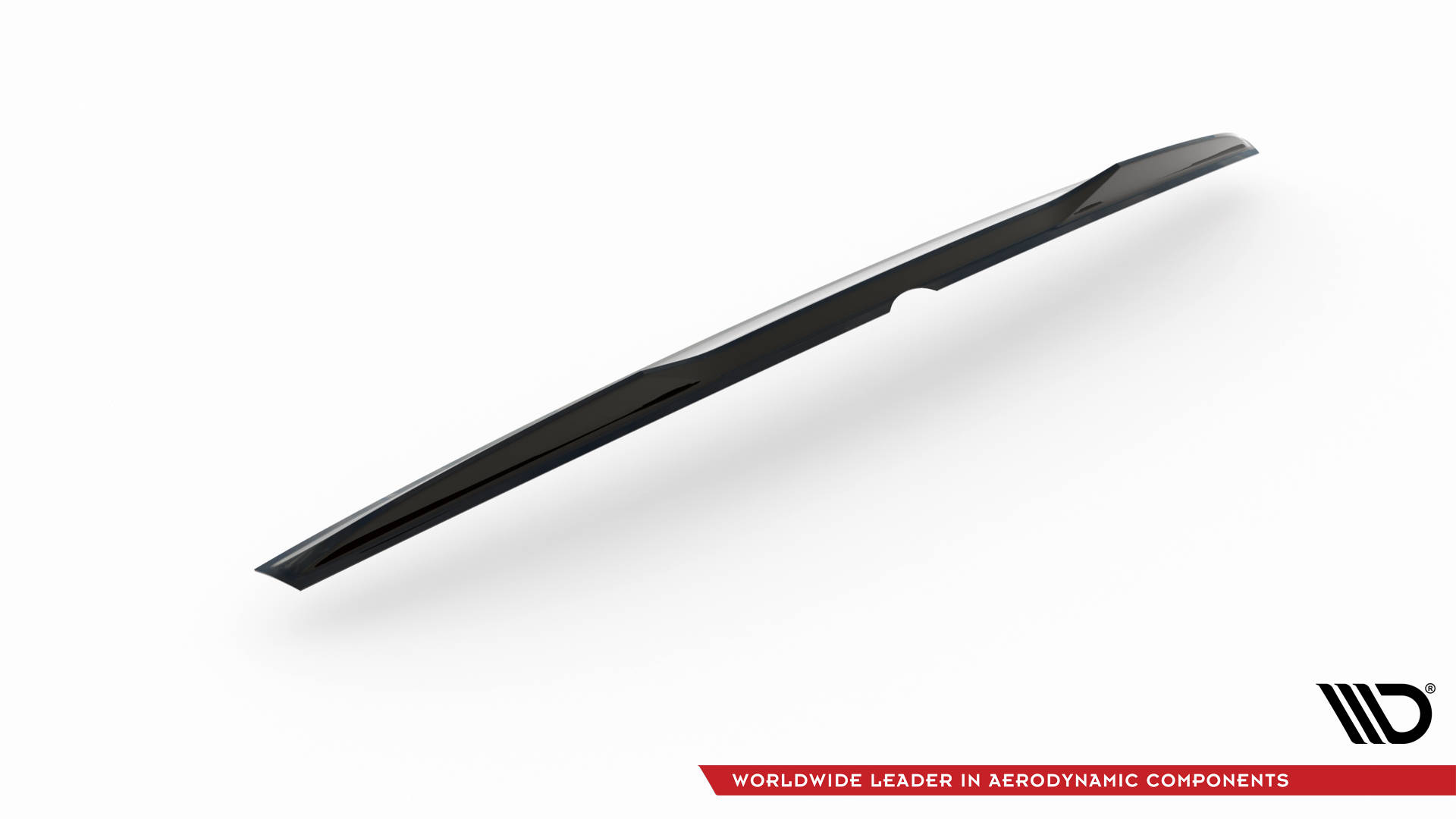 Maxton Spoiler CAP 3D für Mercedes-Benz S W222 / W222 Facelift schwarz Hochglanz