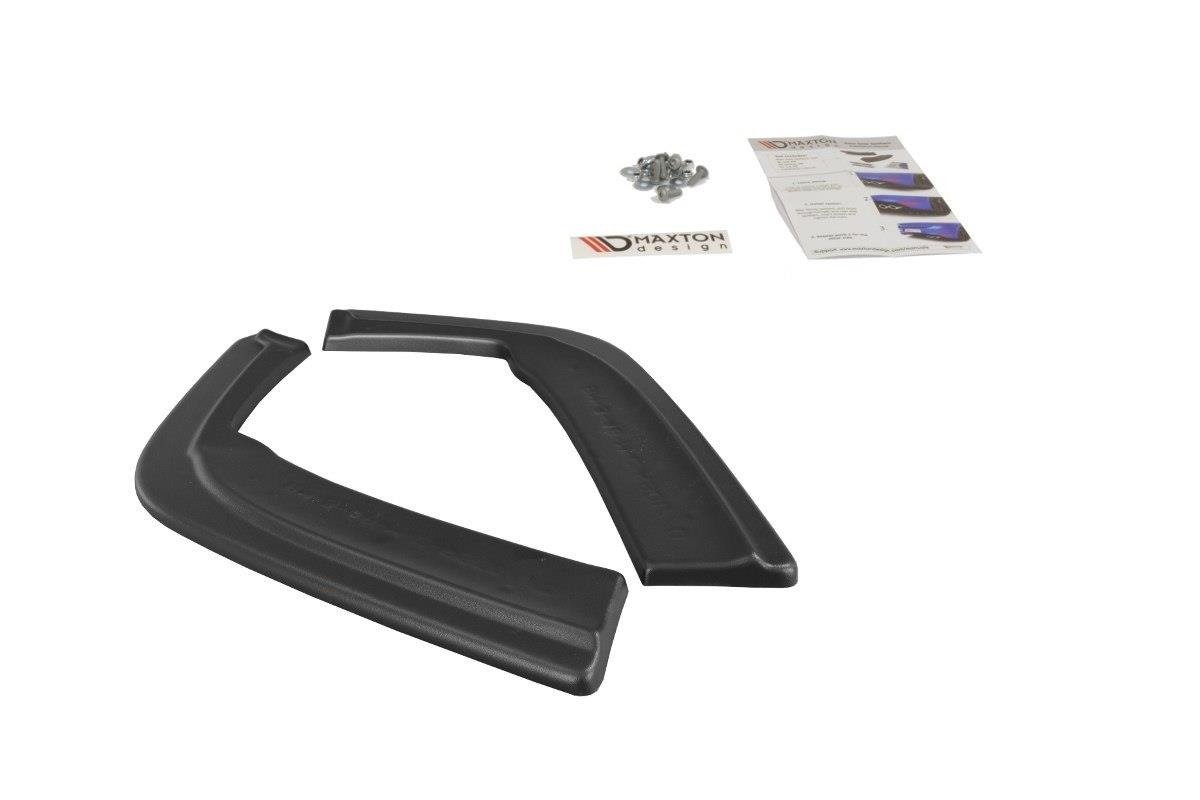 Maxton Heck Ansatz Flaps Diffusor für BMW M3 E46 Coupe schwarz Hochglanz