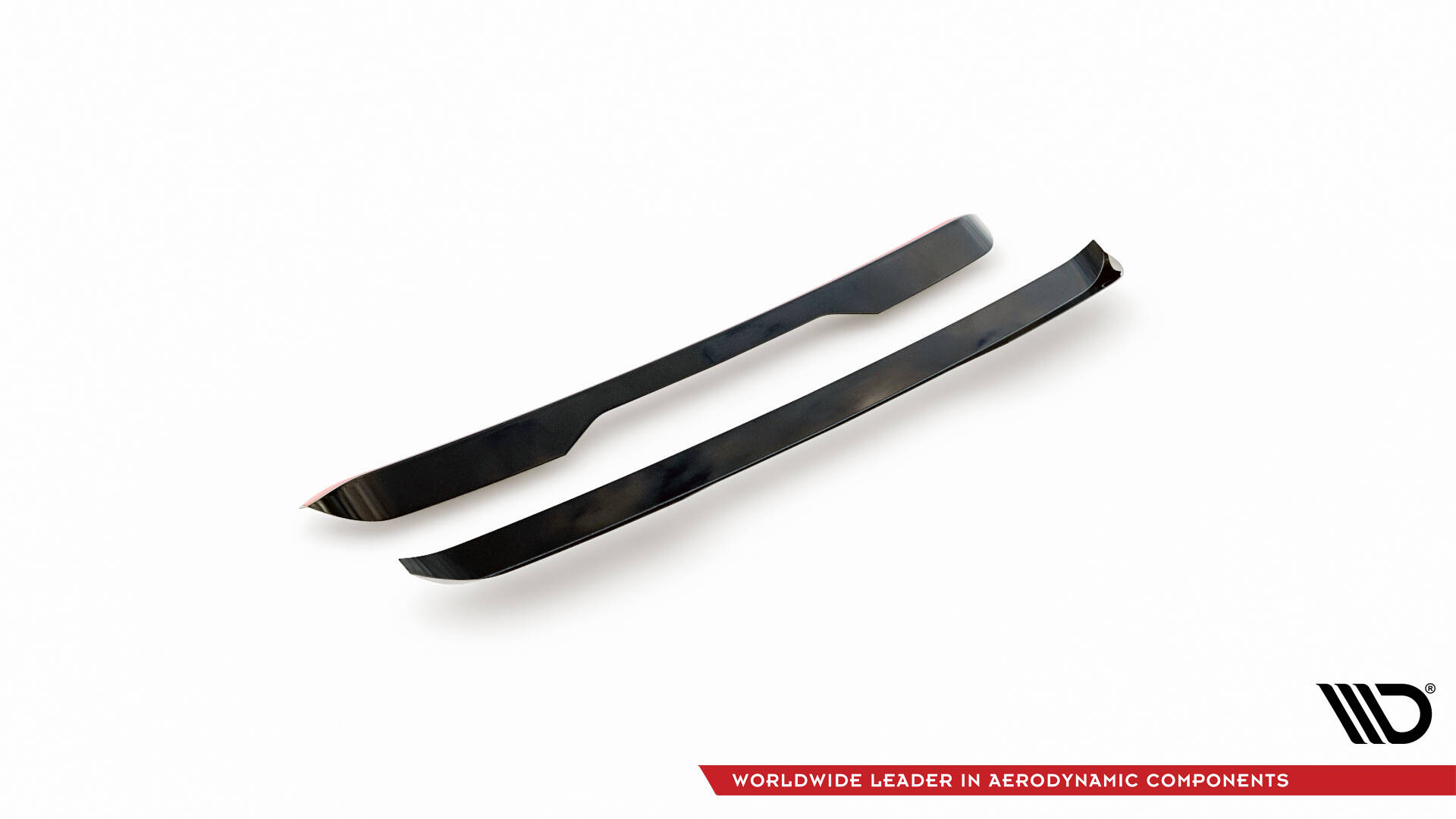 Maxton Spoiler CAP für BMW iX M-Paket i20 / I20 Facelift schwarz Hochglanz