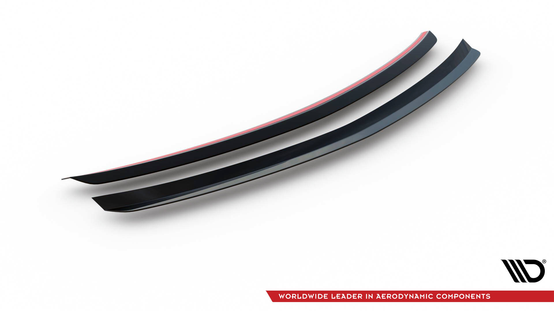 Maxton Spoiler CAP für Mercedes-Benz C Limousine W204 / C Coupe C204 schwarz Hochglanz