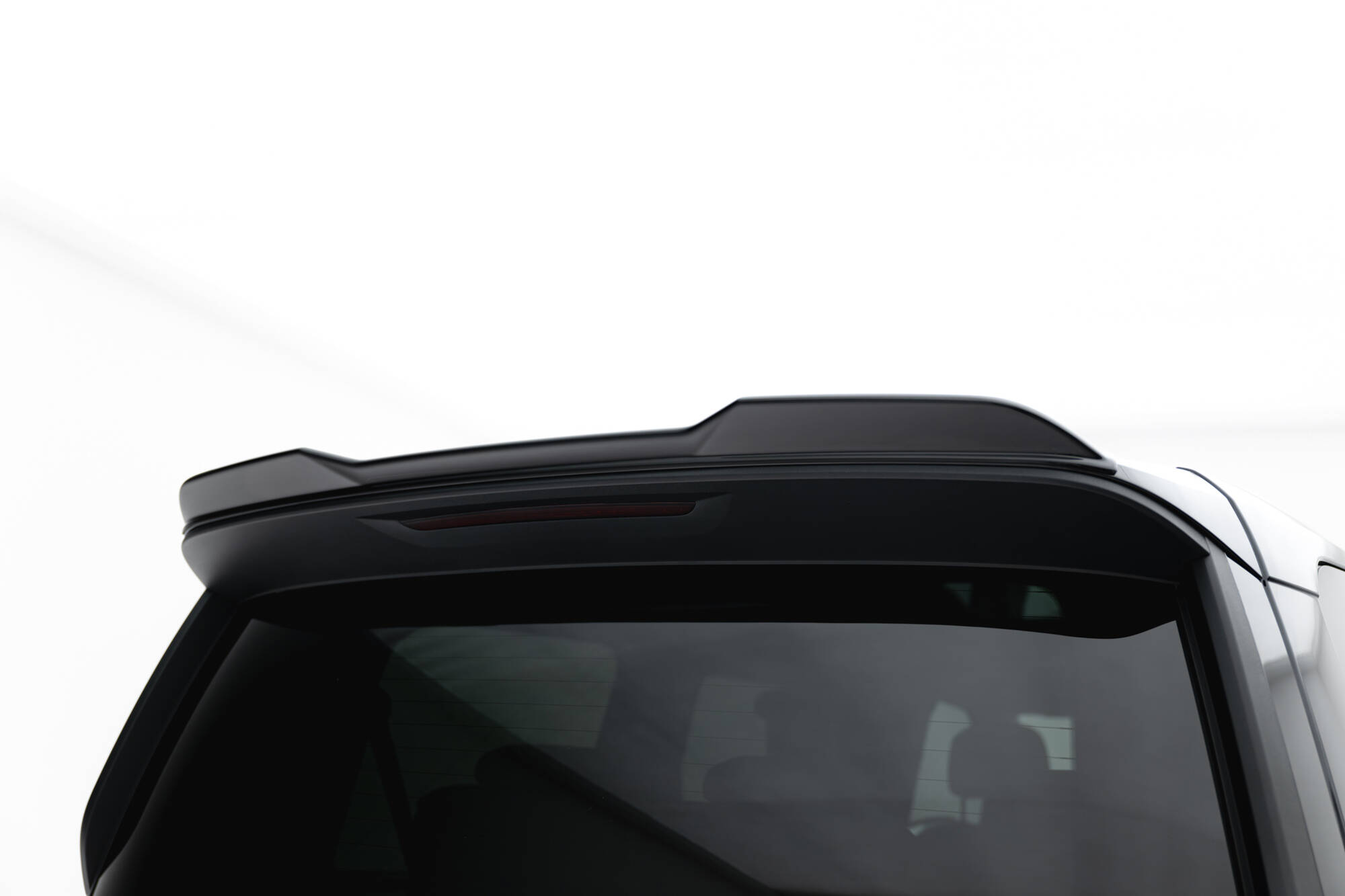 Maxton Spoiler CAP 3D für VW Multivan Long T7 schwarz Hochglanz
