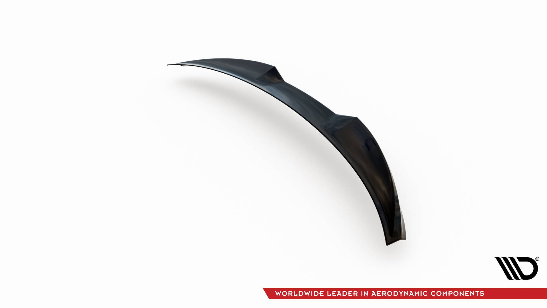 Maxton Spoiler CAP 3D für Mercedes-Benz CLA Coupe C118 Facelift schwarz Hochglanz