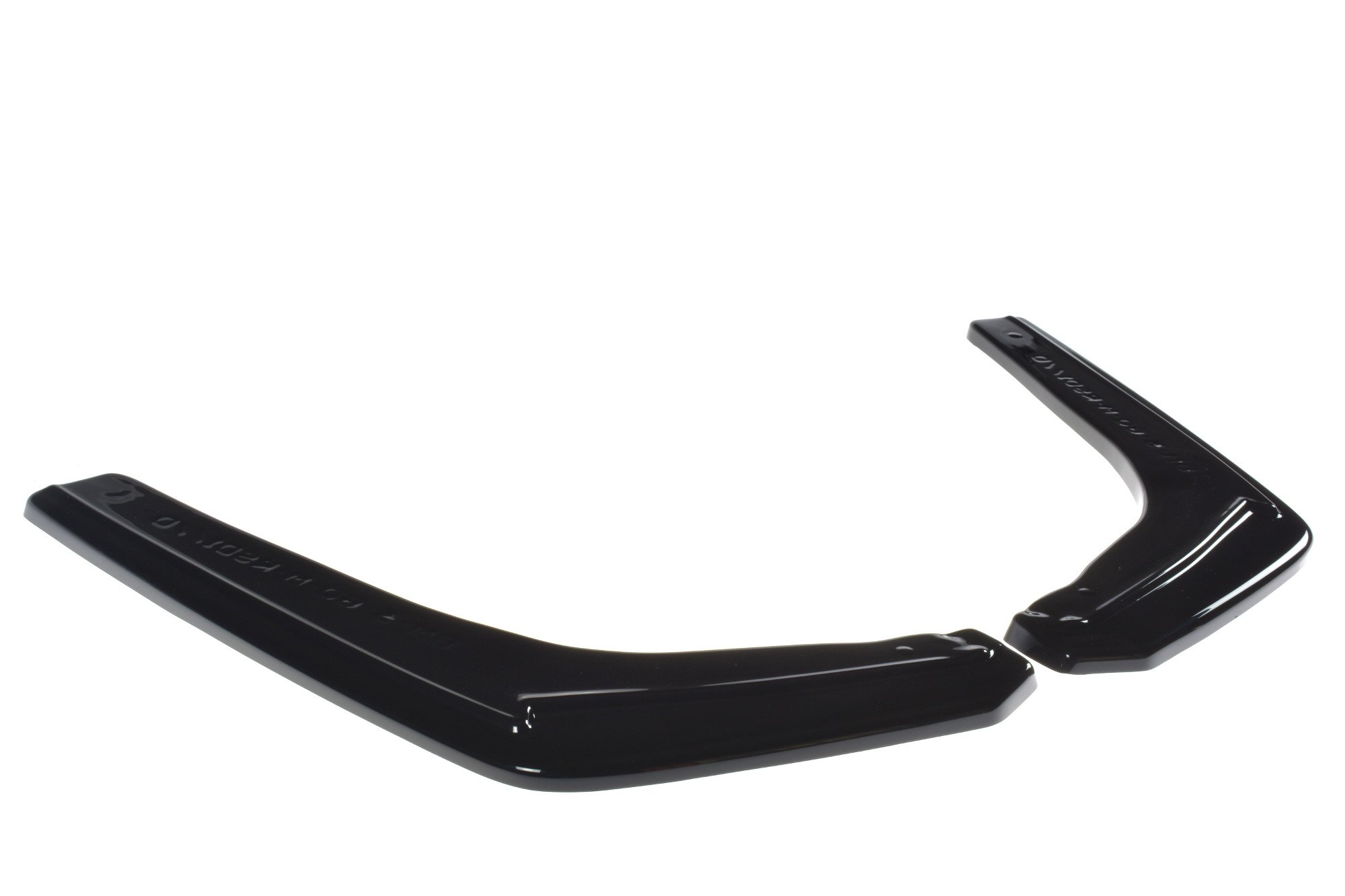 Maxton Heck Ansatz Flaps Diffusor für BMW M3 F80 schwarz Hochglanz