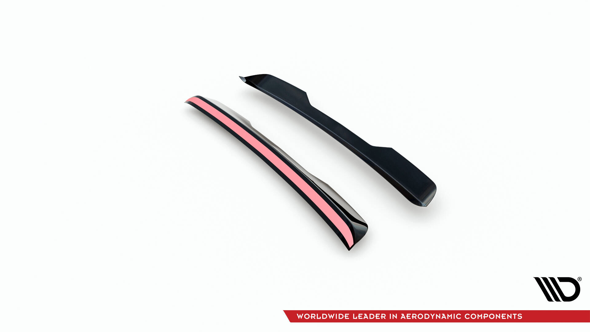 Maxton Spoiler CAP für BMW iX M-Paket i20 / I20 Facelift schwarz Hochglanz