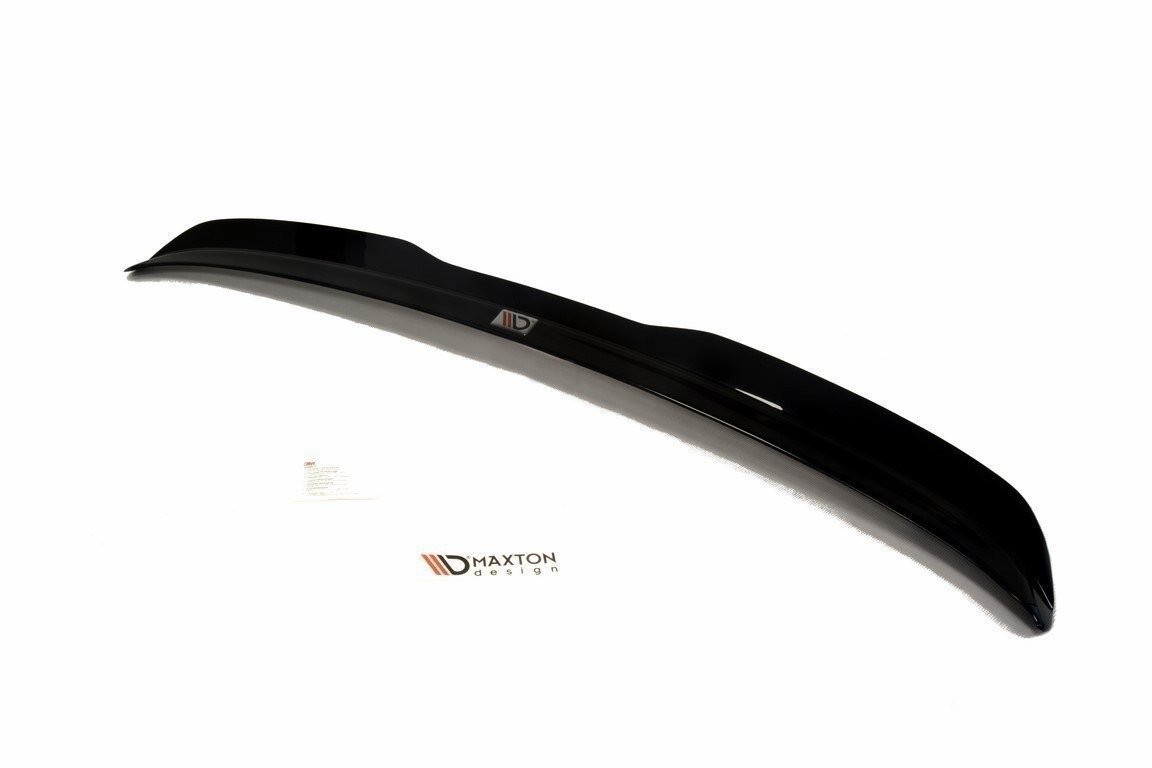 Maxton Spoiler CAP V.3 für VW Golf 7 / 7 Facelift R / R-Line / GTI  schwarz Hochglanz