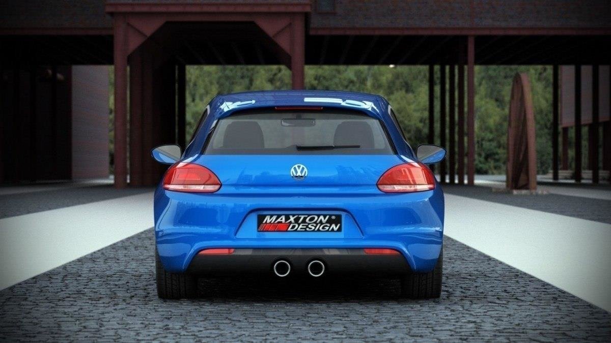 Maxton Heckschürze für VW Scirocco III R mit 2 auspuff