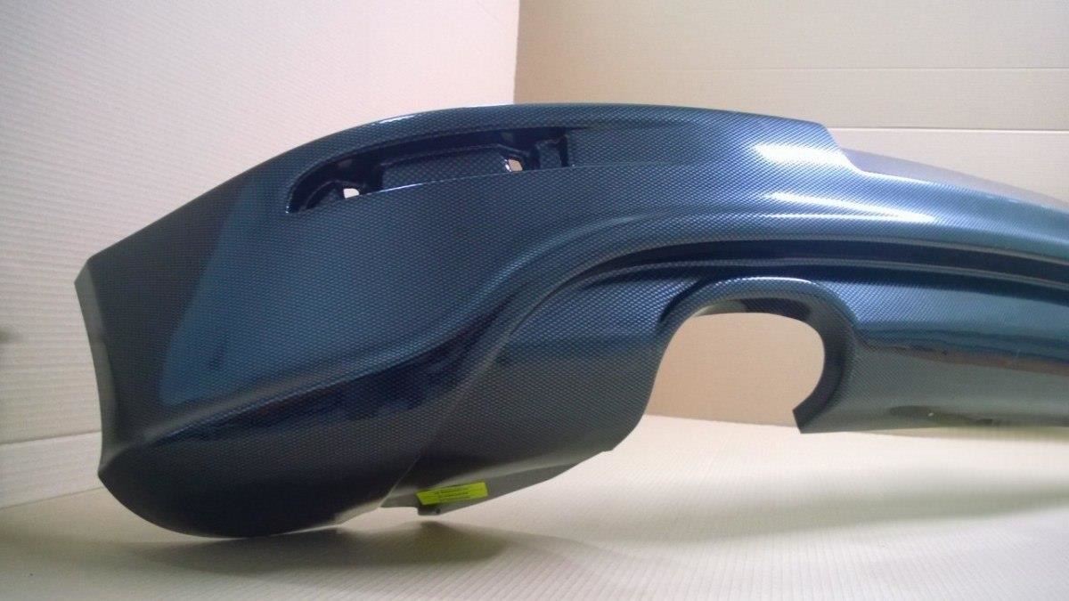 Maxton Heckschürze passend für VW GOLF 5 R32 CARBON Carbon Look Carbon Look