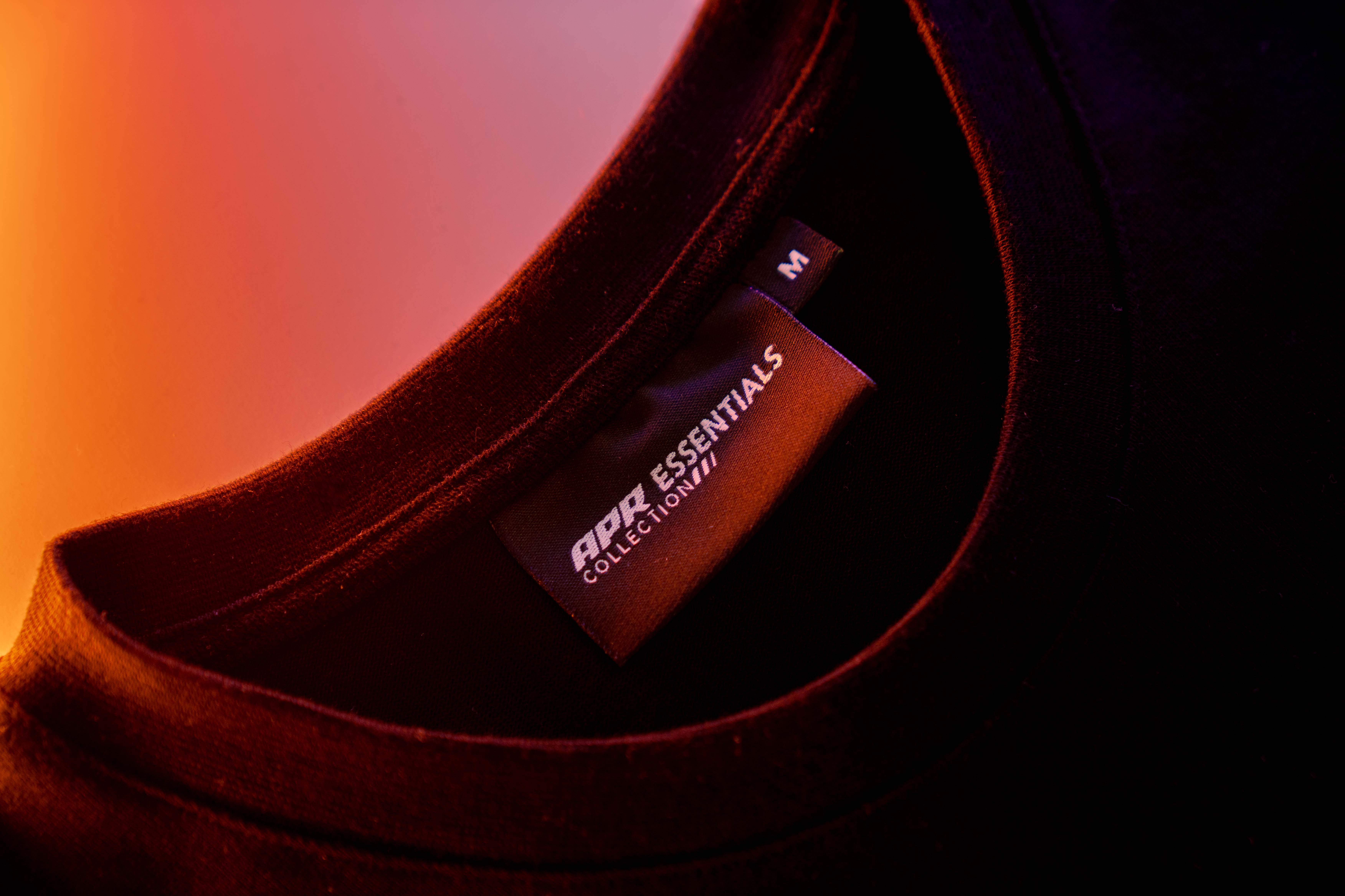 Premium APR Essentials T-Shirt Rubber schwarz