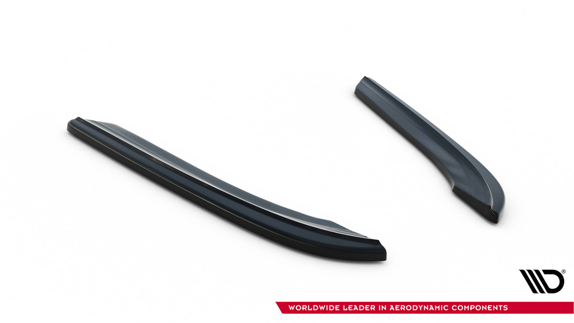 Maxton Heck Ansatz Flaps Diffusor für BMW 6er Coupe E63 / Cabrio E64  schwarz Hochglanz