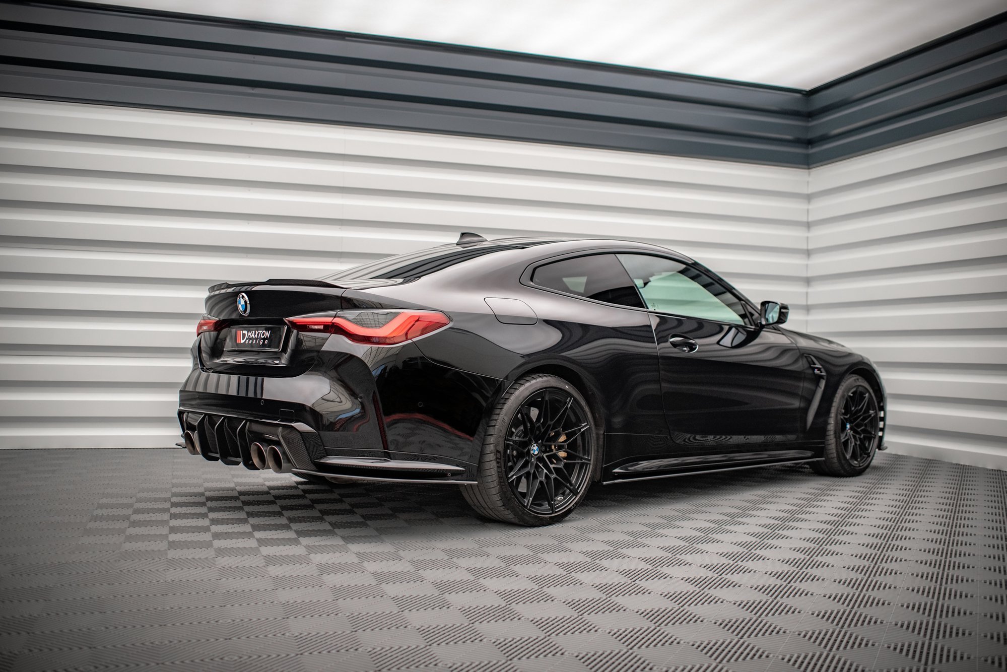 Maxton Street Pro Heck Ansatz Flaps Diffusor für BMW M4 G82