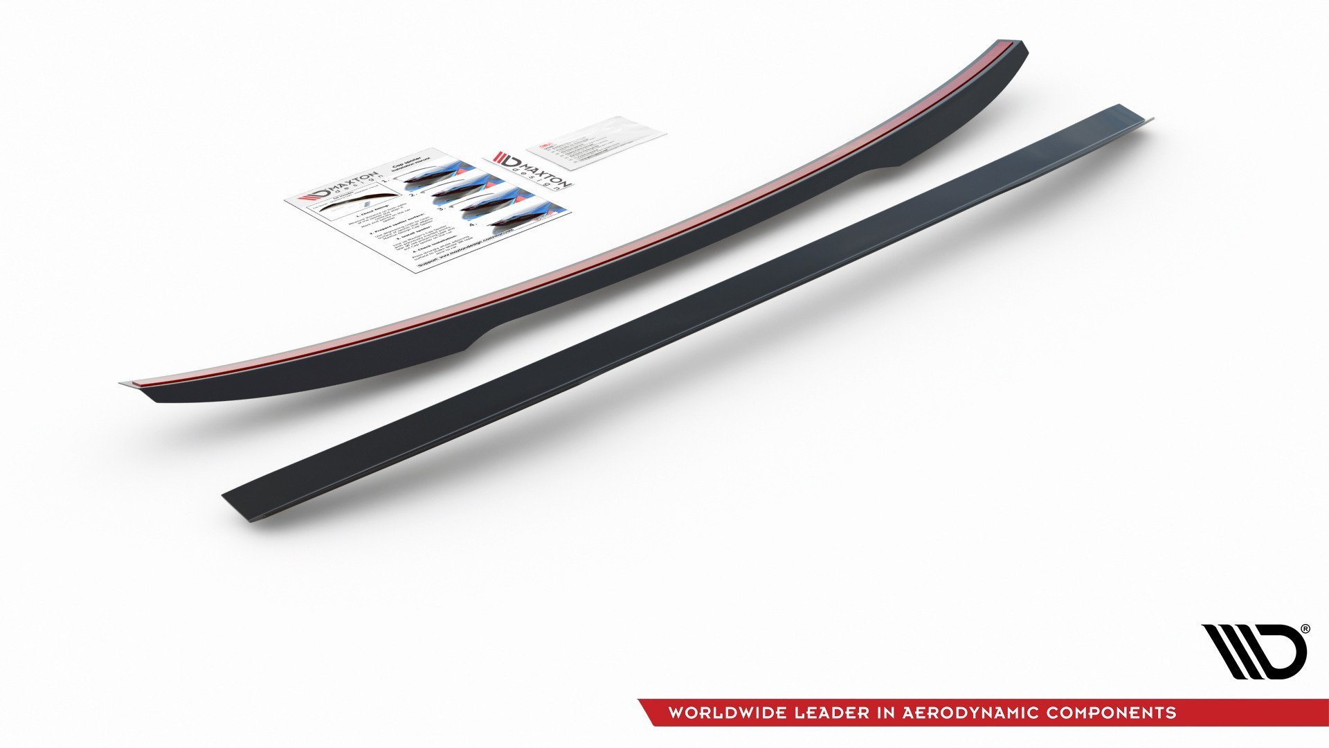 Maxton Spoiler CAP passend für A7 C8 / C8 S-Line / S7 C8 / RS7 C8 schwarz Hochglanz
