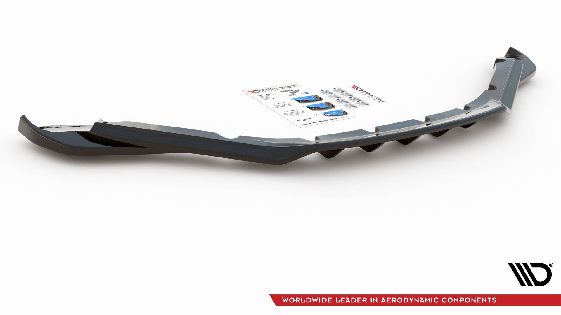 Maxton Mittlerer Diffusor Heck Ansatz DTM Look für BMW i8 Carbon Look