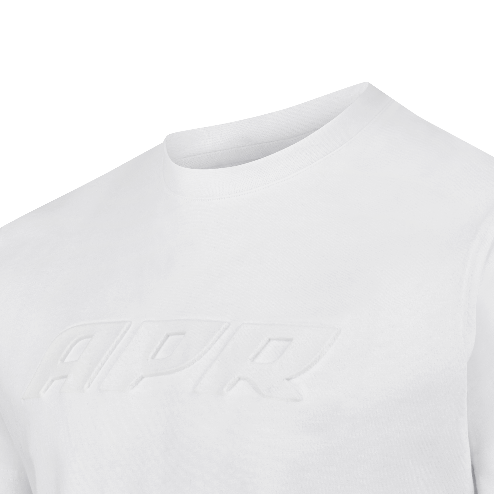 Premium APR Essentials T-Shirt Embossed weiß
