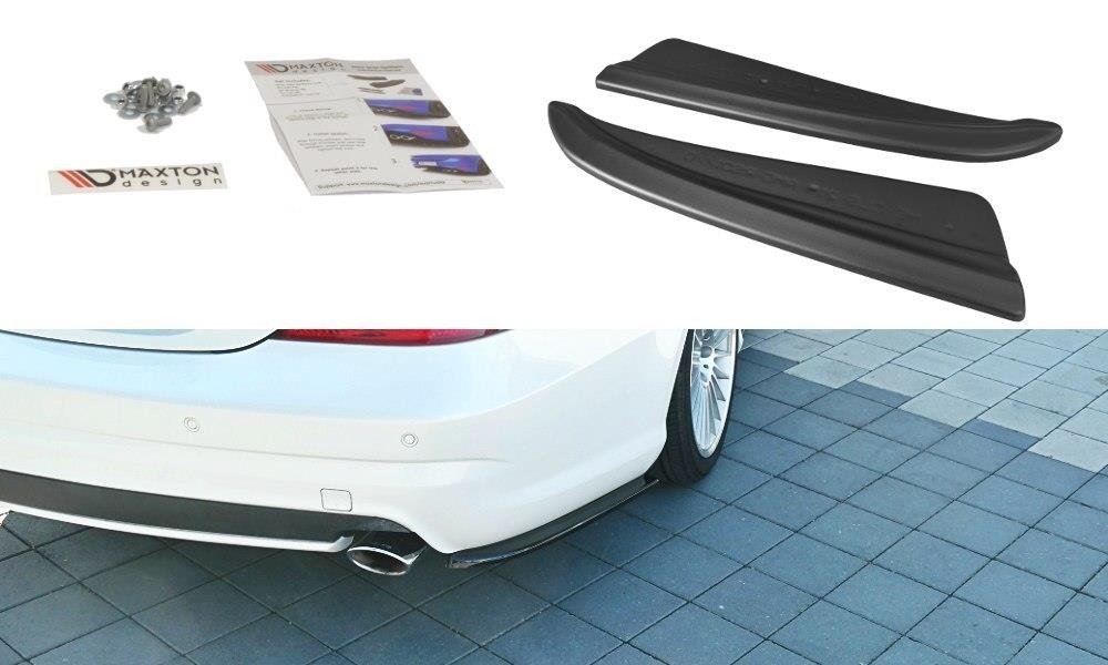 Maxton Heck Ansatz Flaps Diffusor für Mercedes CLS C219 55AMG schwarz Hochglanz