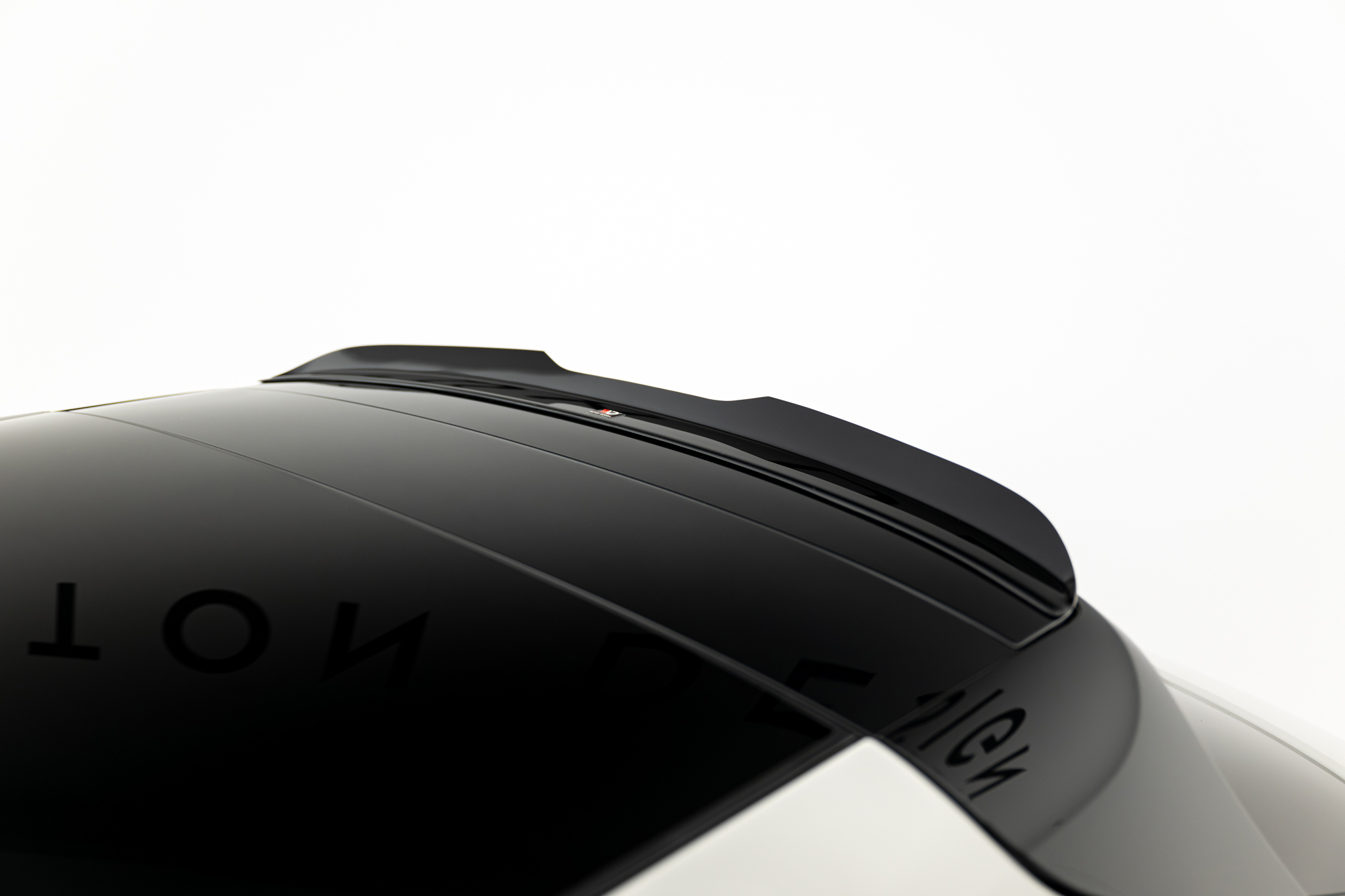 Maxton Spoiler CAP für Porsche Panamera GTS / 4S / E-Hybrid / Turbo S E-Hybrid Sport Turismo 971 Facelift schwarz Hochglanz