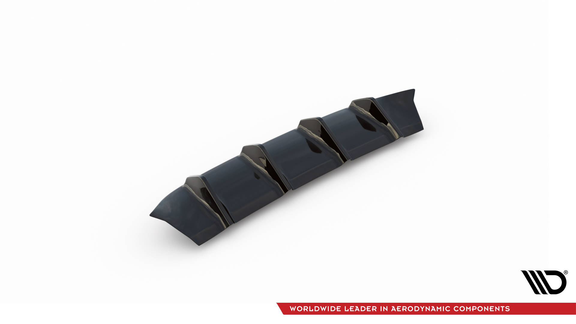 Maxton Diffusor Heck Ansatz für Mercedes-Benz GLE Coupe 63 AMG C292 schwarz Hochglanz