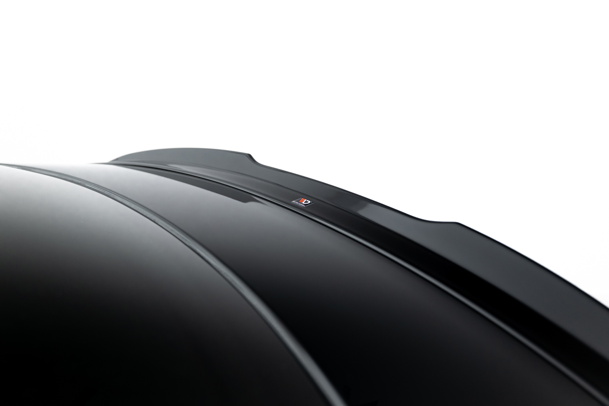 Maxton Spoiler CAP V.1 für Audi A5 F5 Sportback schwarz Hochglanz