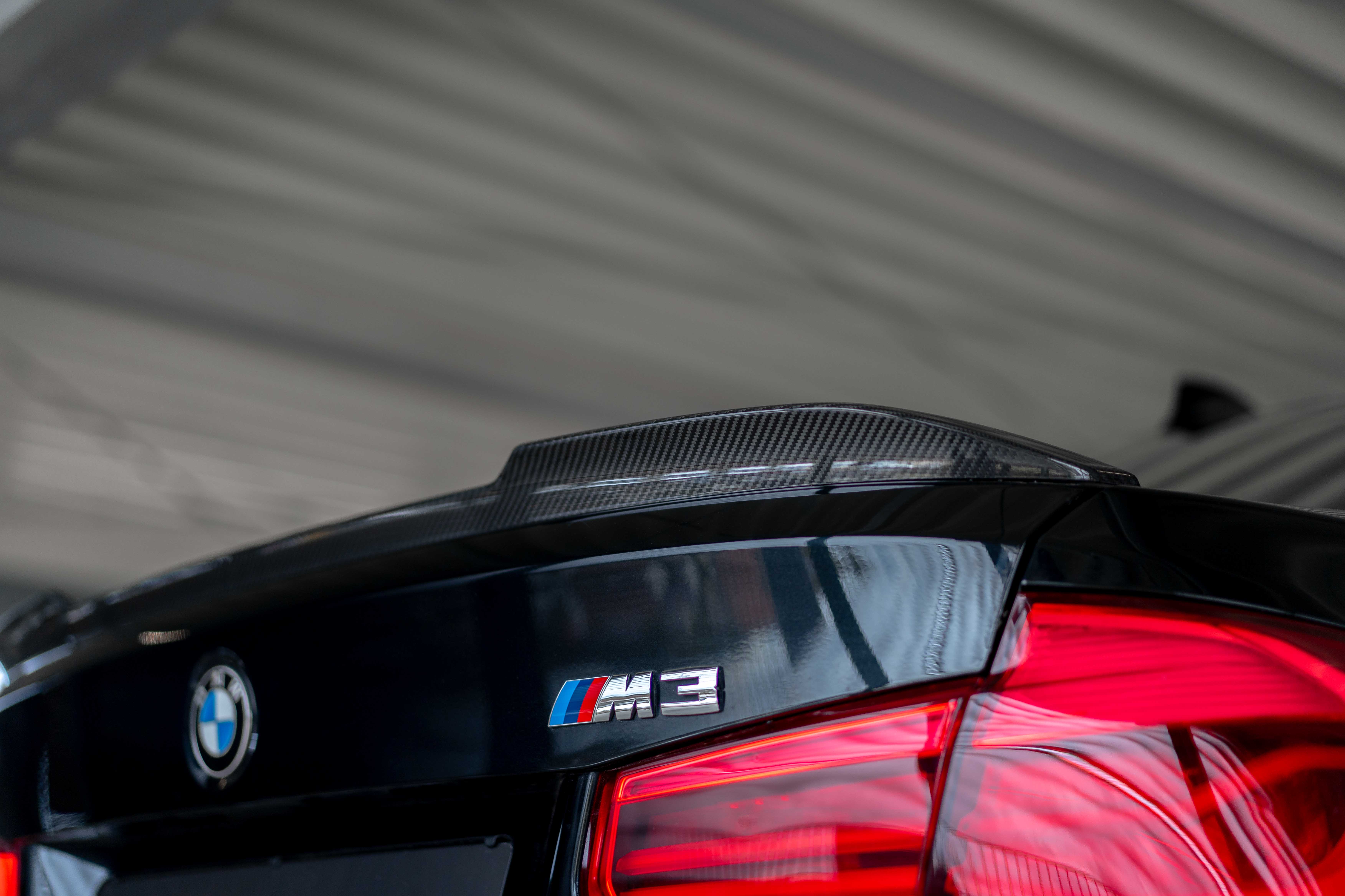 Original BMW M3 F8X Performance Heckspoilerlippe