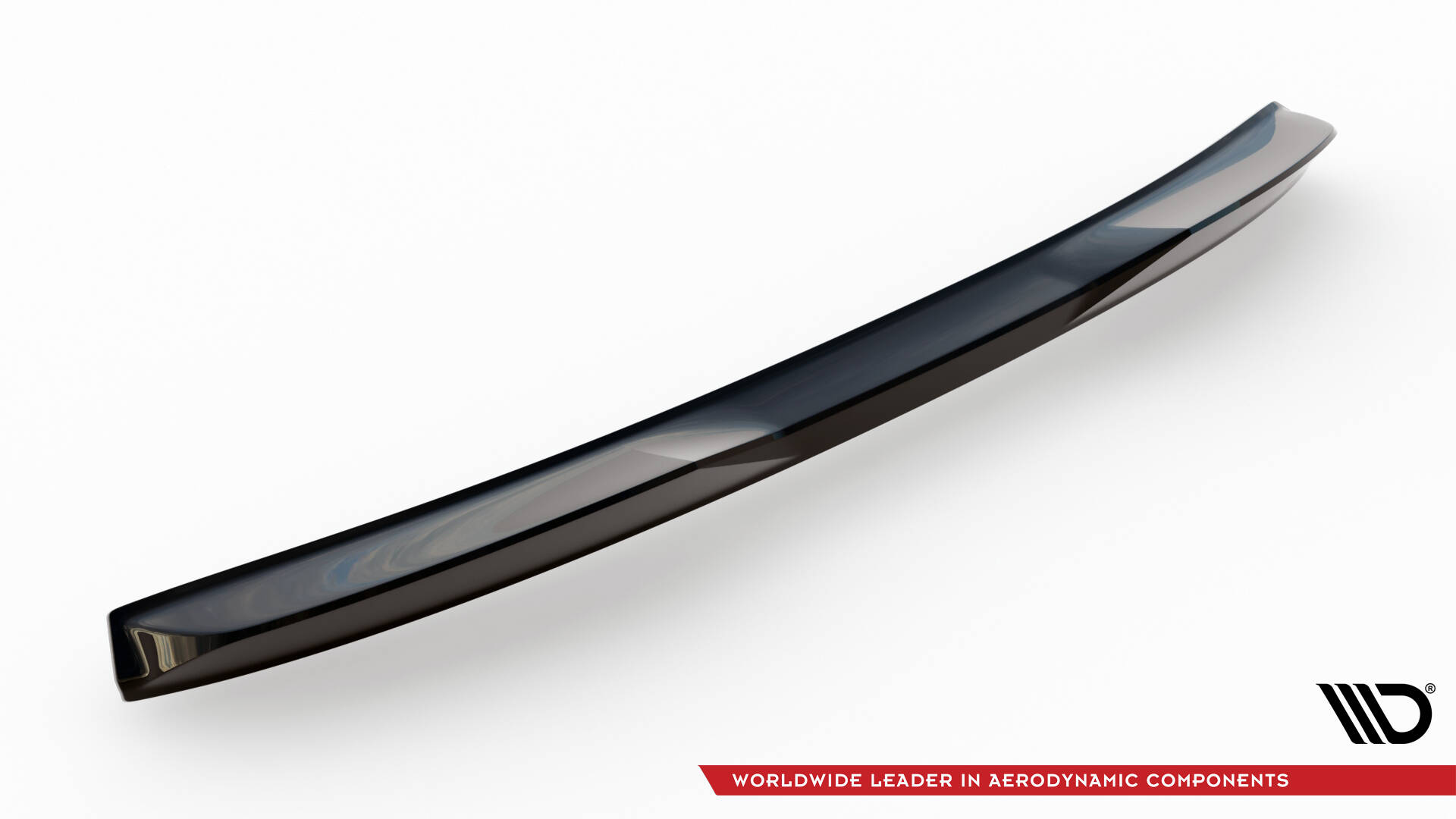 Maxton Spoiler CAP 3D für Skoda Enyaq Coupe iV RS  schwarz Hochglanz