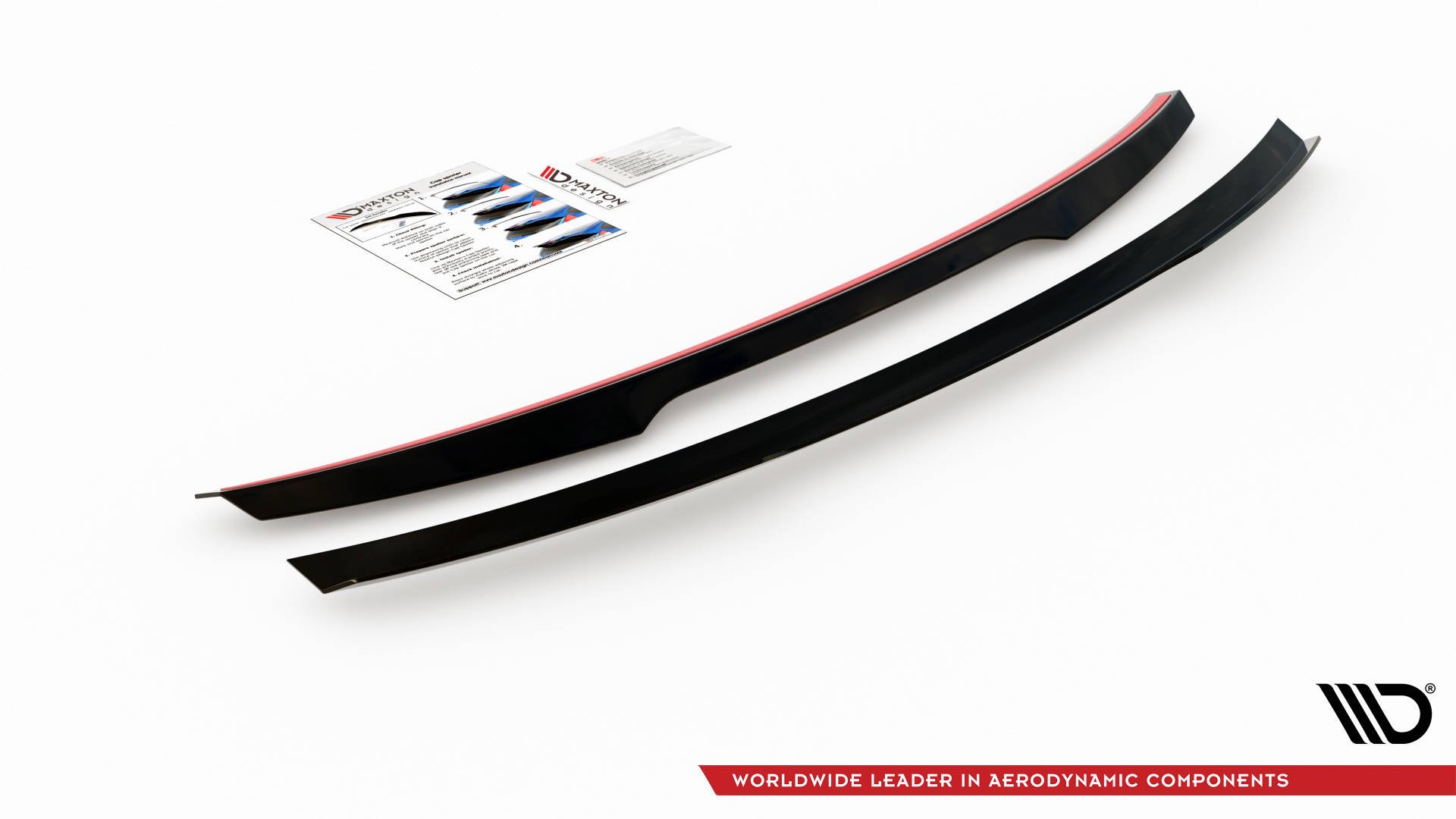 Maxton Spoiler CAP für Skoda Octavia Liftback Mk3 Facelift schwarz Hochglanz