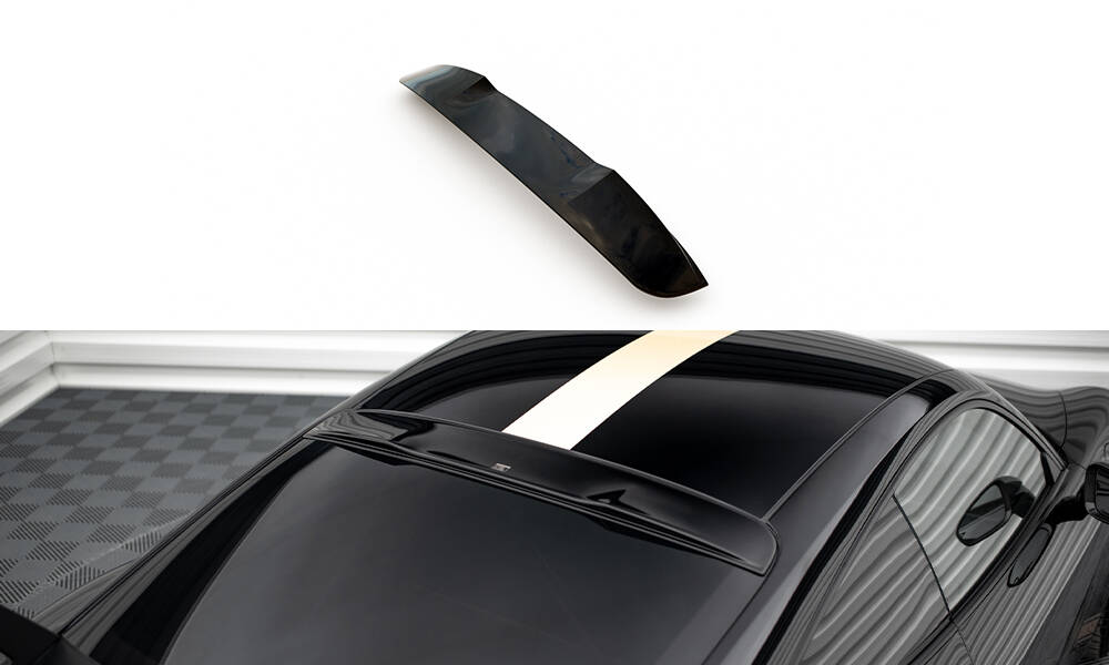 Maxton Heckscheiben Spoiler für Porsche 911 992 GT3 schwarz Hochglanz