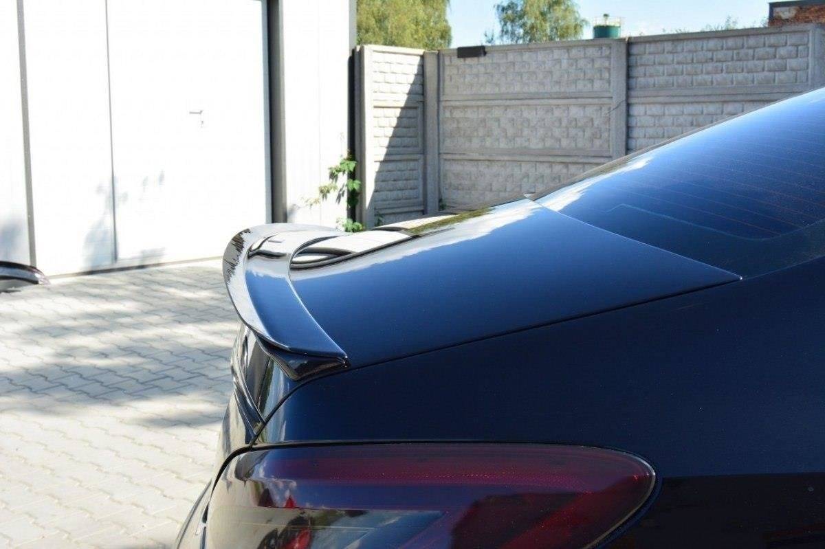Maxton Spoiler CAP für Mercedes-Benz CLS AMG Line / 63 AMG C218 schwarz Hochglanz