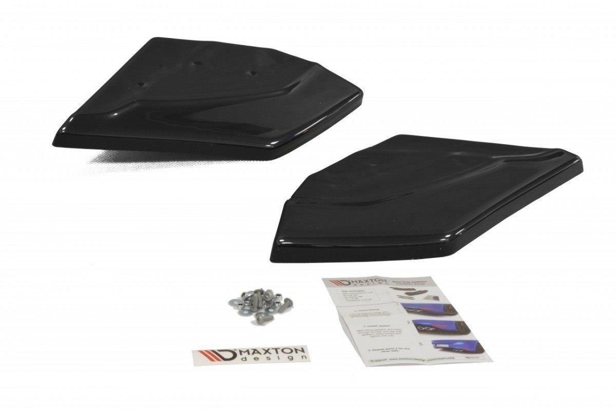 Maxton Heck Ansatz Flaps Diffusor für SEAT LEON III CUPRA / FR schwarz matt