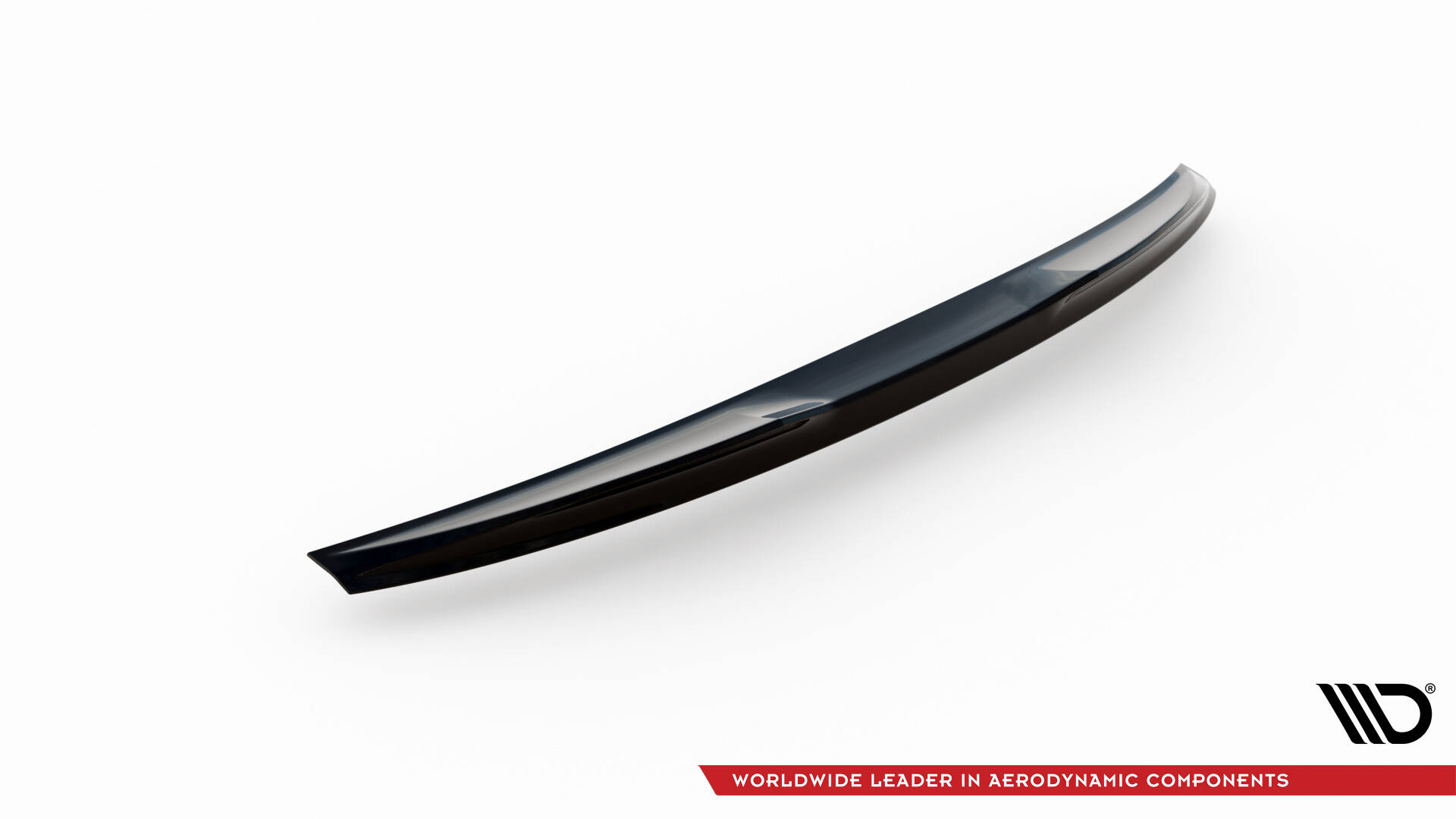 Maxton Spoiler CAP 3D für Mercedes-Benz CLA Coupe C118 Facelift schwarz Hochglanz