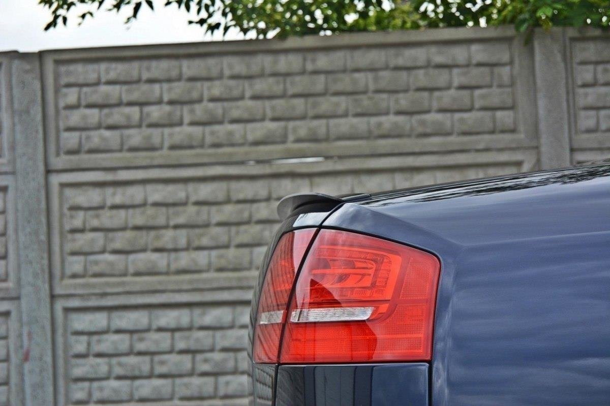 Maxton Spoiler CAP für Audi A8 D3 schwarz matt