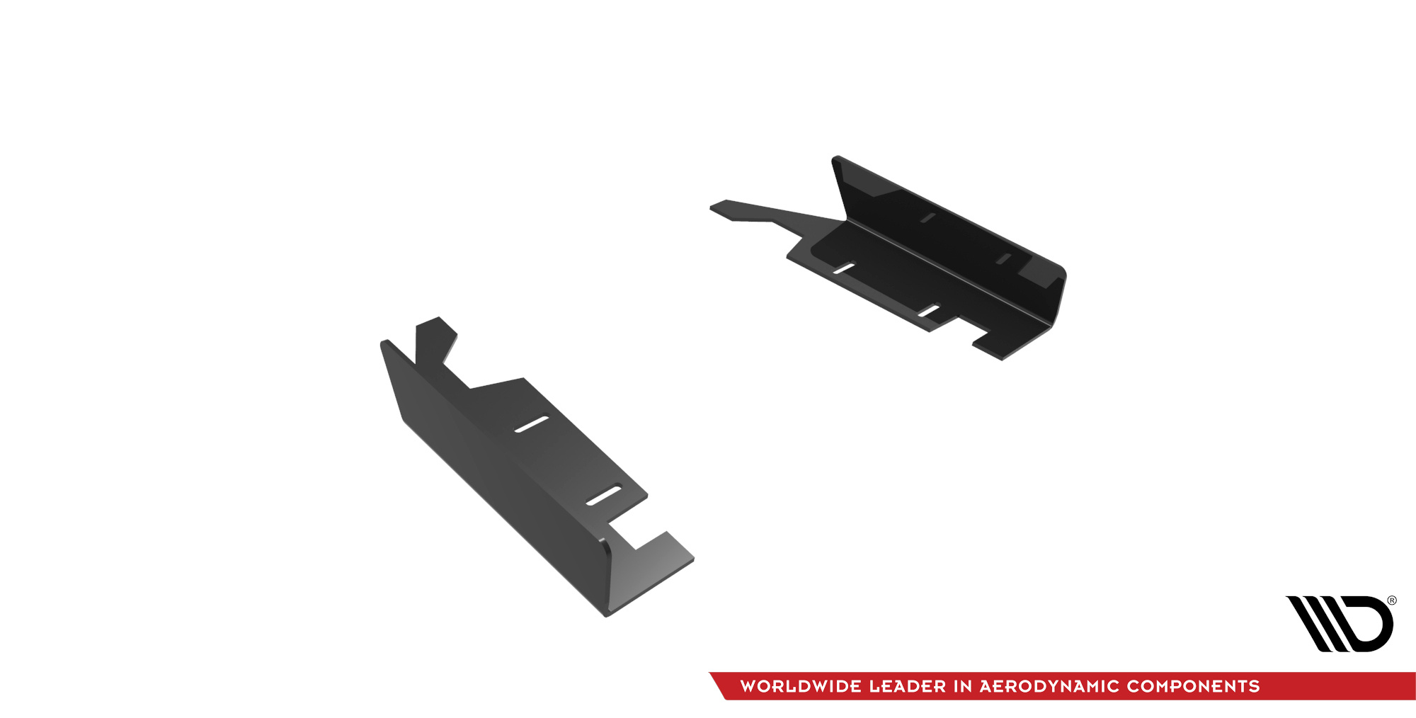 Maxton Hintere Seiten Flaps für BMW 2 Coupe M240i G42 schwarz Hochglanz