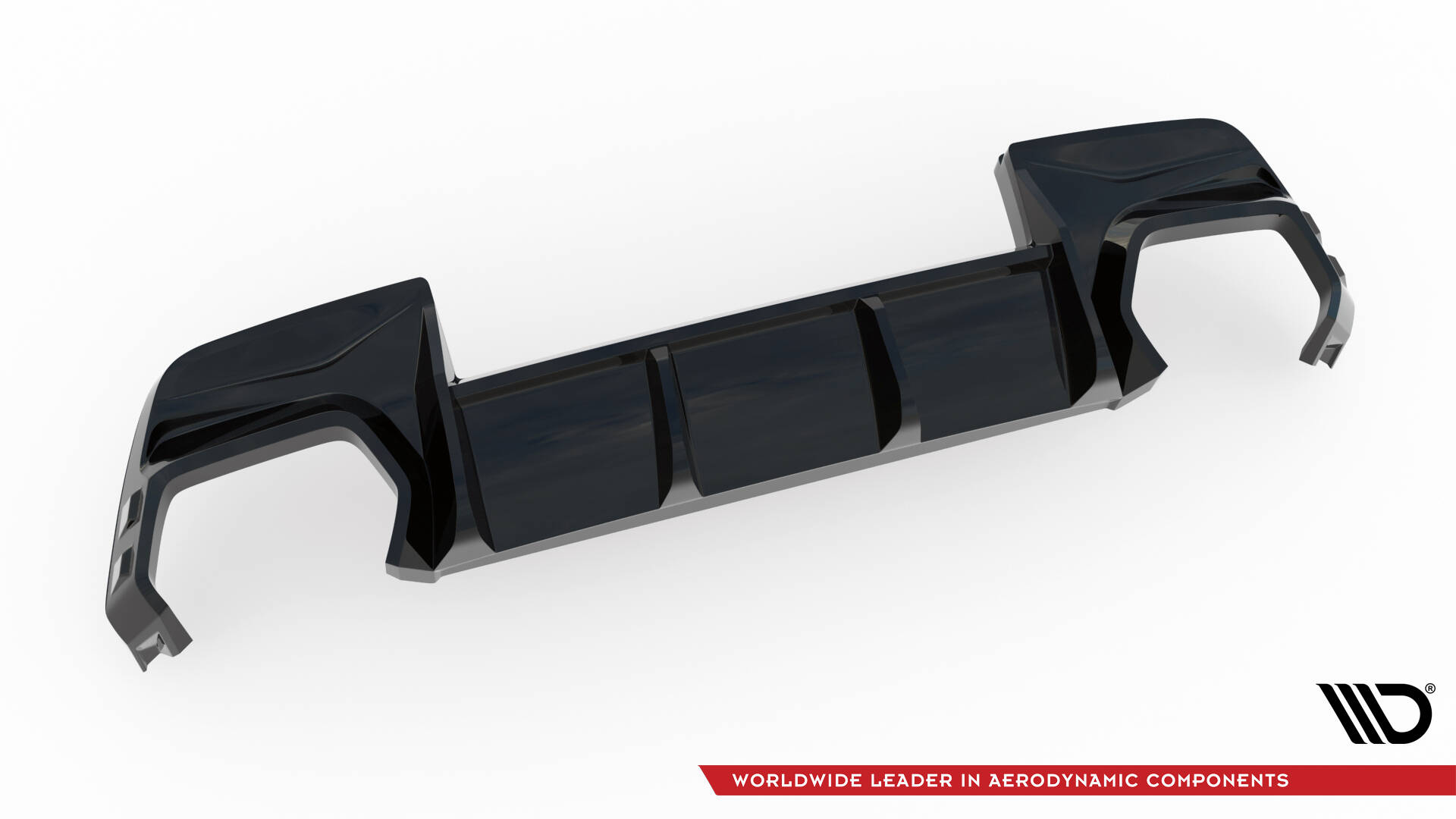 Maxton Diffusor Heck Ansatz passend für 1er M-Paket F70