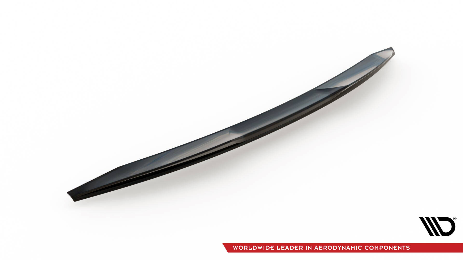 Maxton Spoiler CAP 3D für Toyota Avensis Limousine Mk3 Facelift schwarz Hochglanz