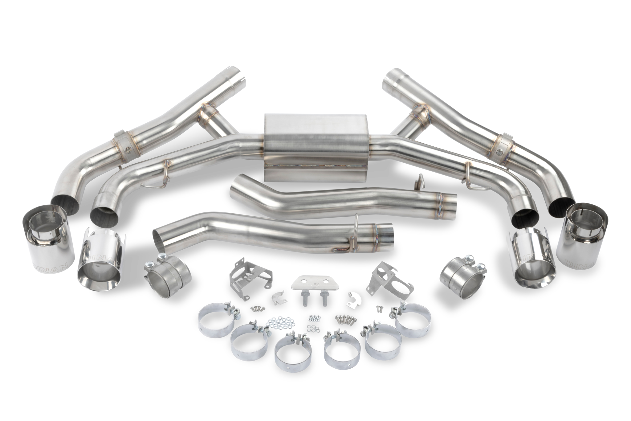 Dinan Valved Axle Back Exhaust 2020-2023 BMW X5M/X6M