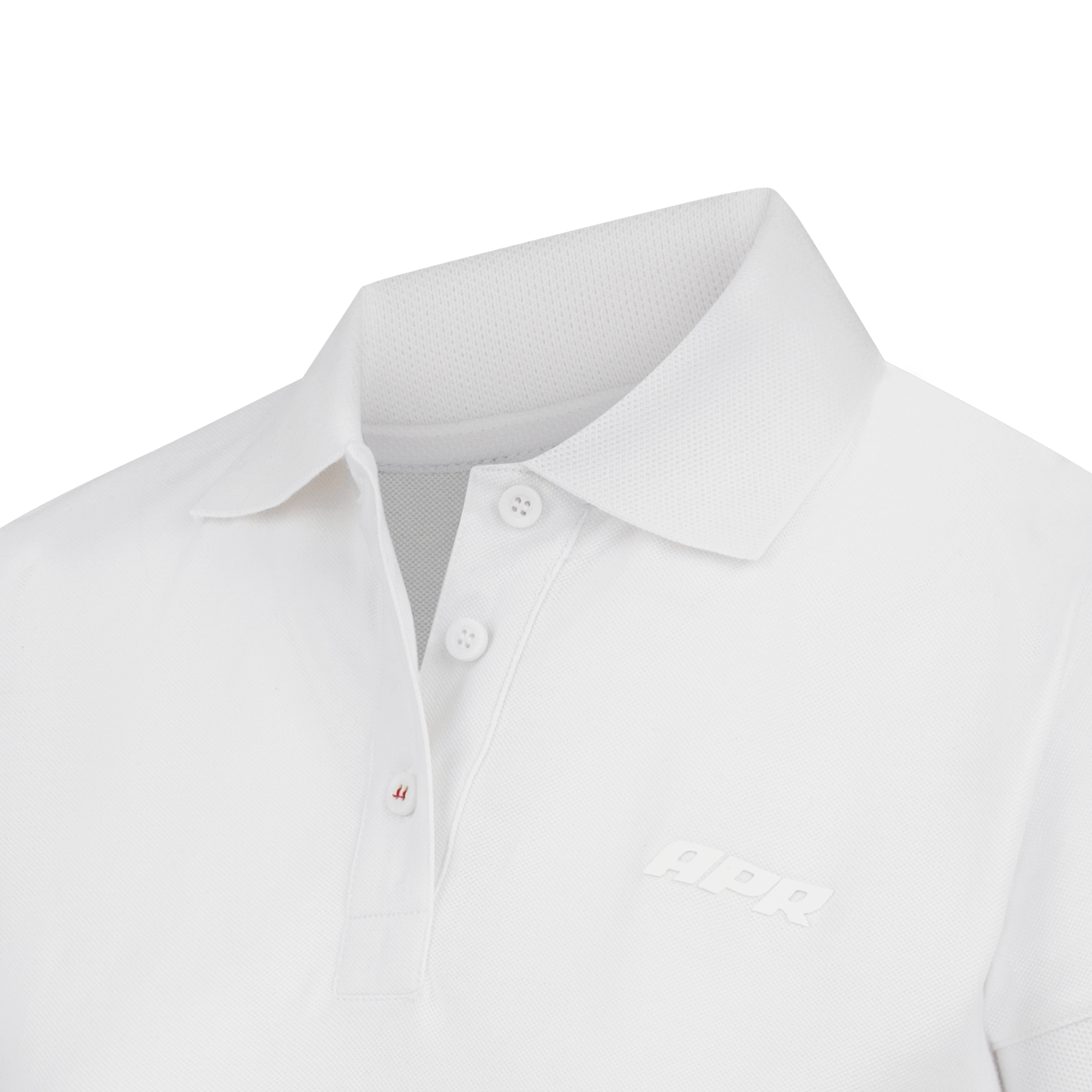 Premium APR Essentials Polo-Shirt Damen weiß