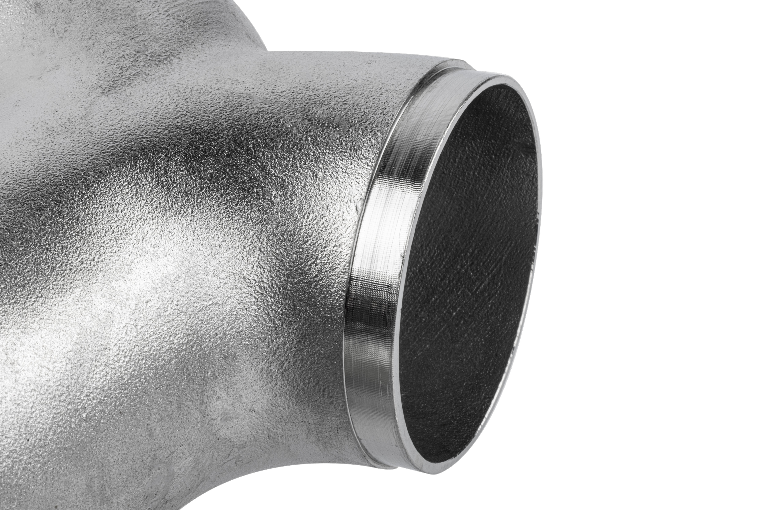 APR Cast Stainless Steel Double Y Splitter  76mm (3") zu Quad 63.5mm (2.5")