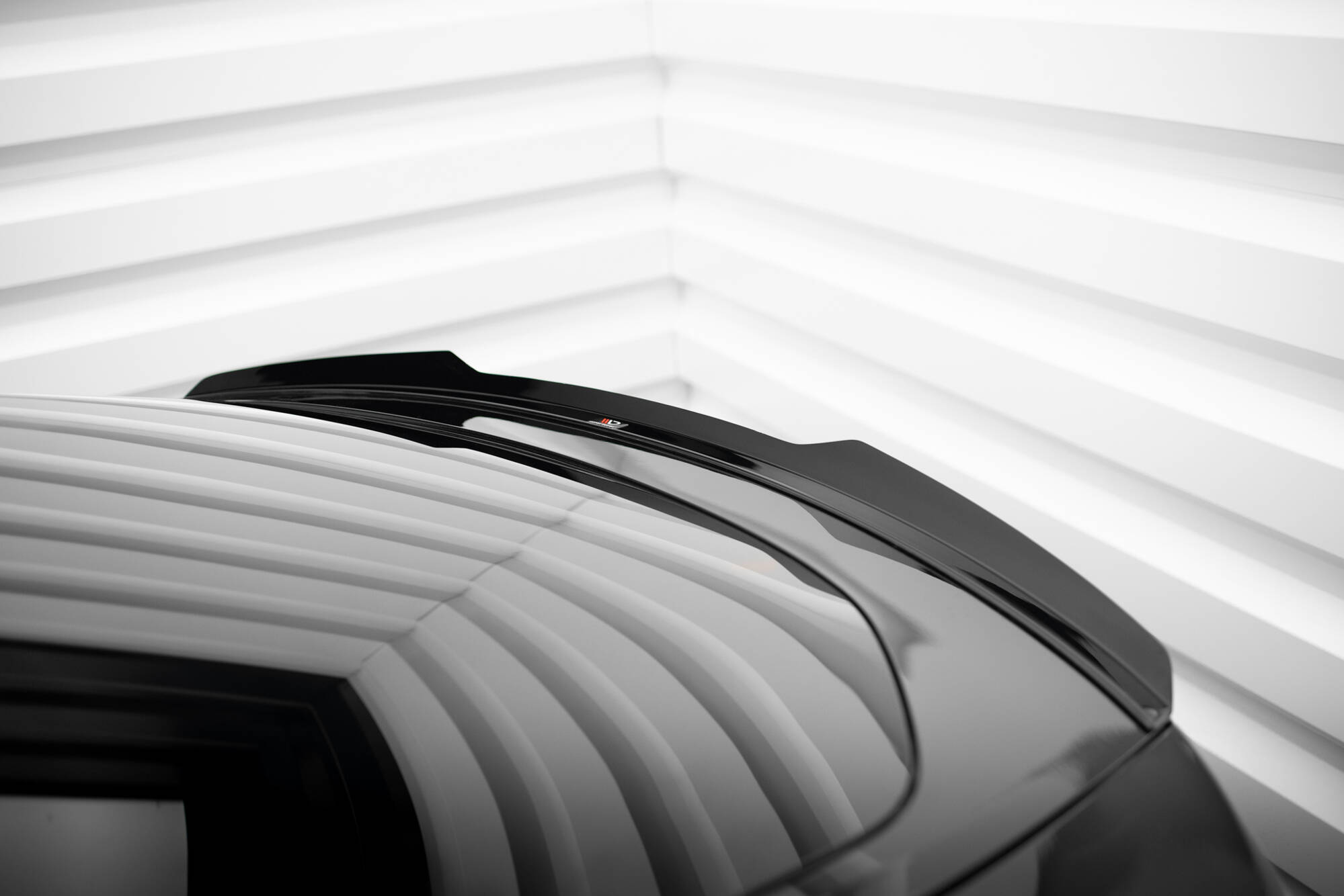 Maxton Spoiler CAP für Mercedes-Benz GLE Coupe AMG-Line C167 / C167 Facelift schwarz Hochglanz