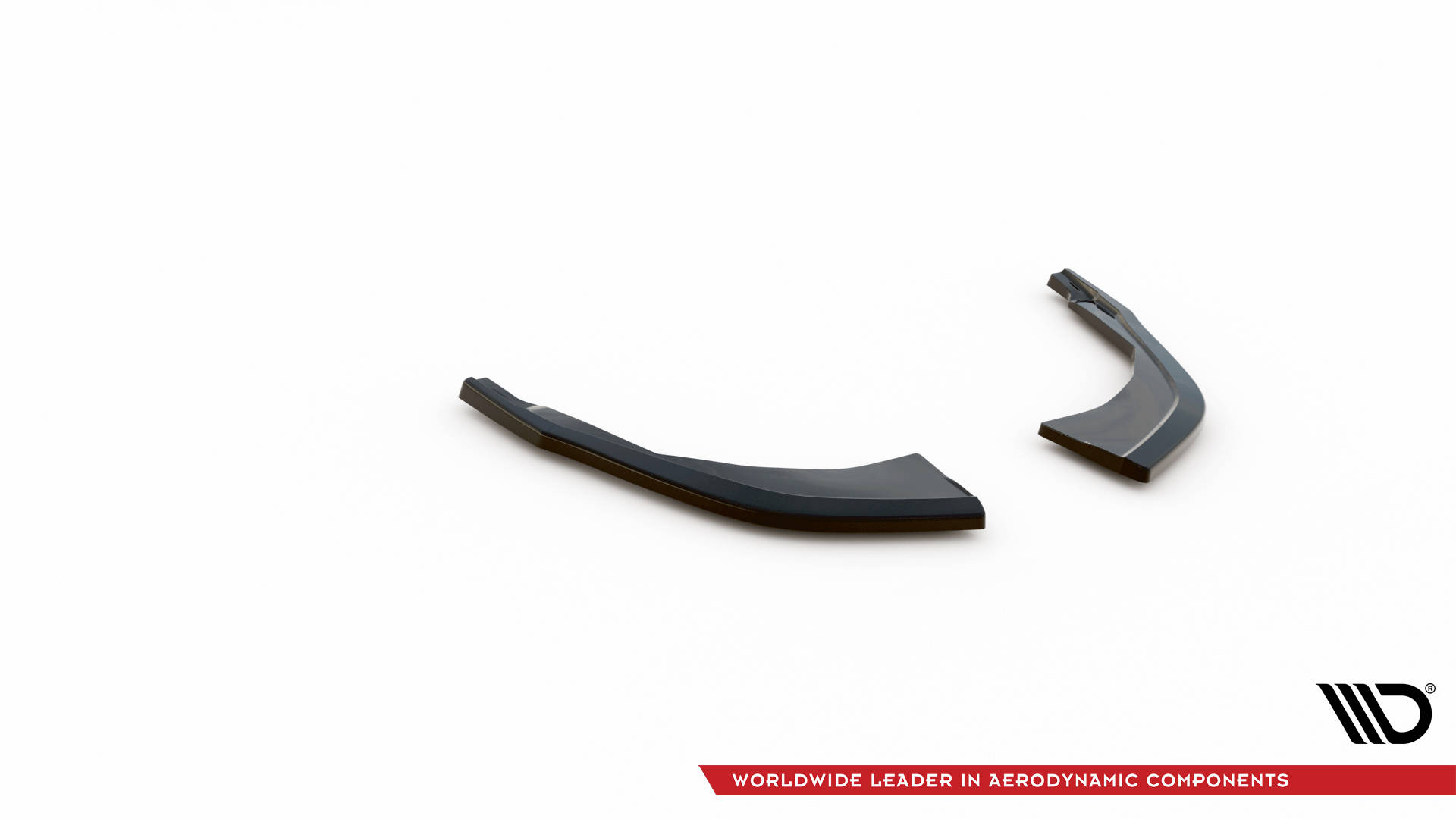Maxton Heck Ansatz Flaps Diffusor für VW Atlas Cross schwarz Hochglanz