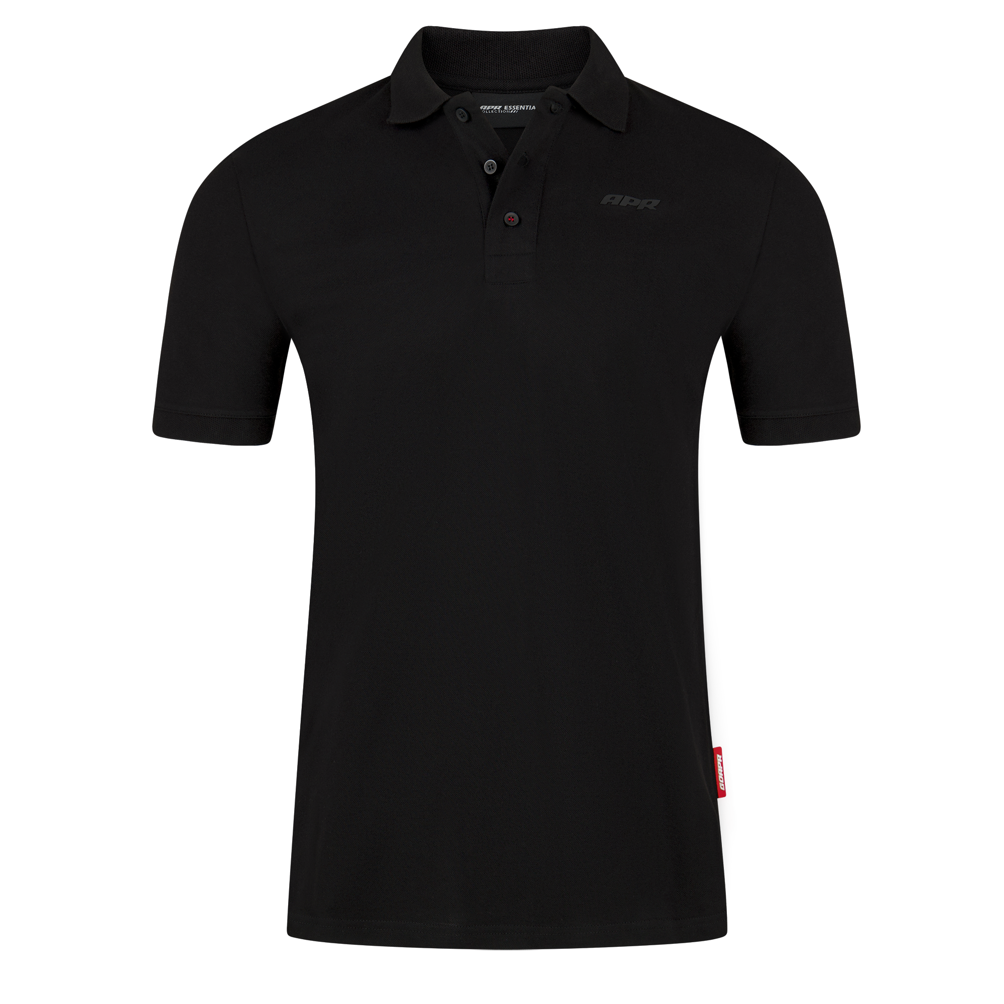 Premium APR Essentials Polo-Shirt Herren schwarz