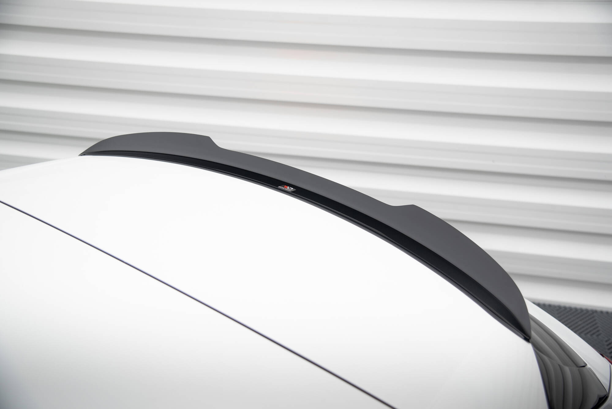 Maxton Spoiler CAP für Mercedes-Benz CLA Shooting Brake AMG-Line (X118) schwarz Hochglanz