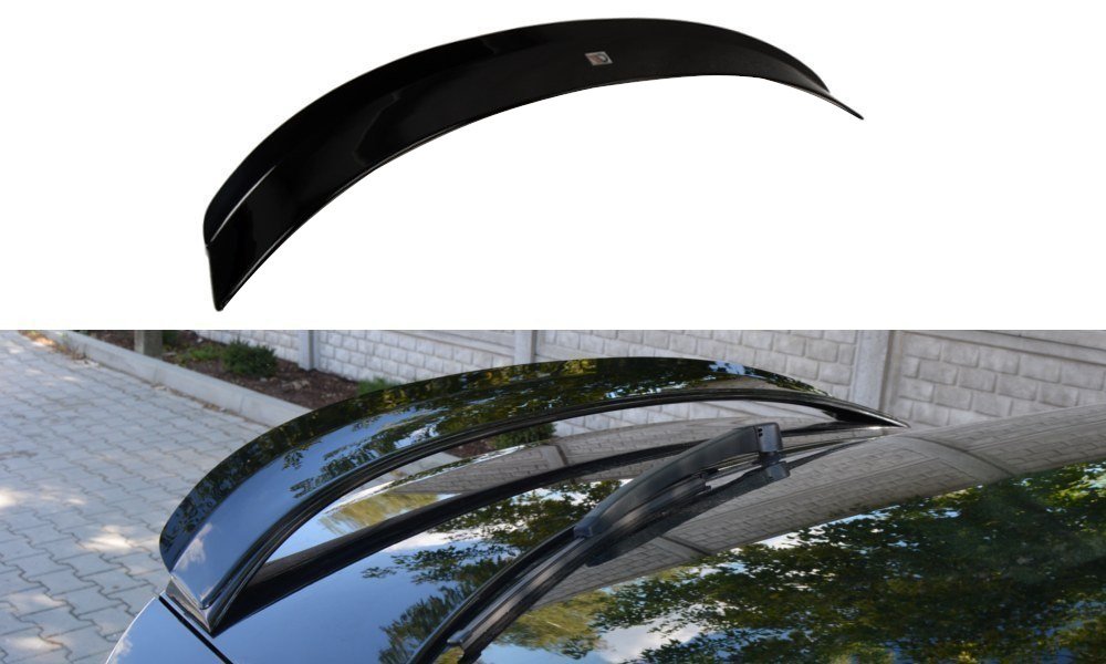 Maxton Spoiler CAP für SKODA OCTAVIA III RS PREFACE/FACELIFT Carbon Look