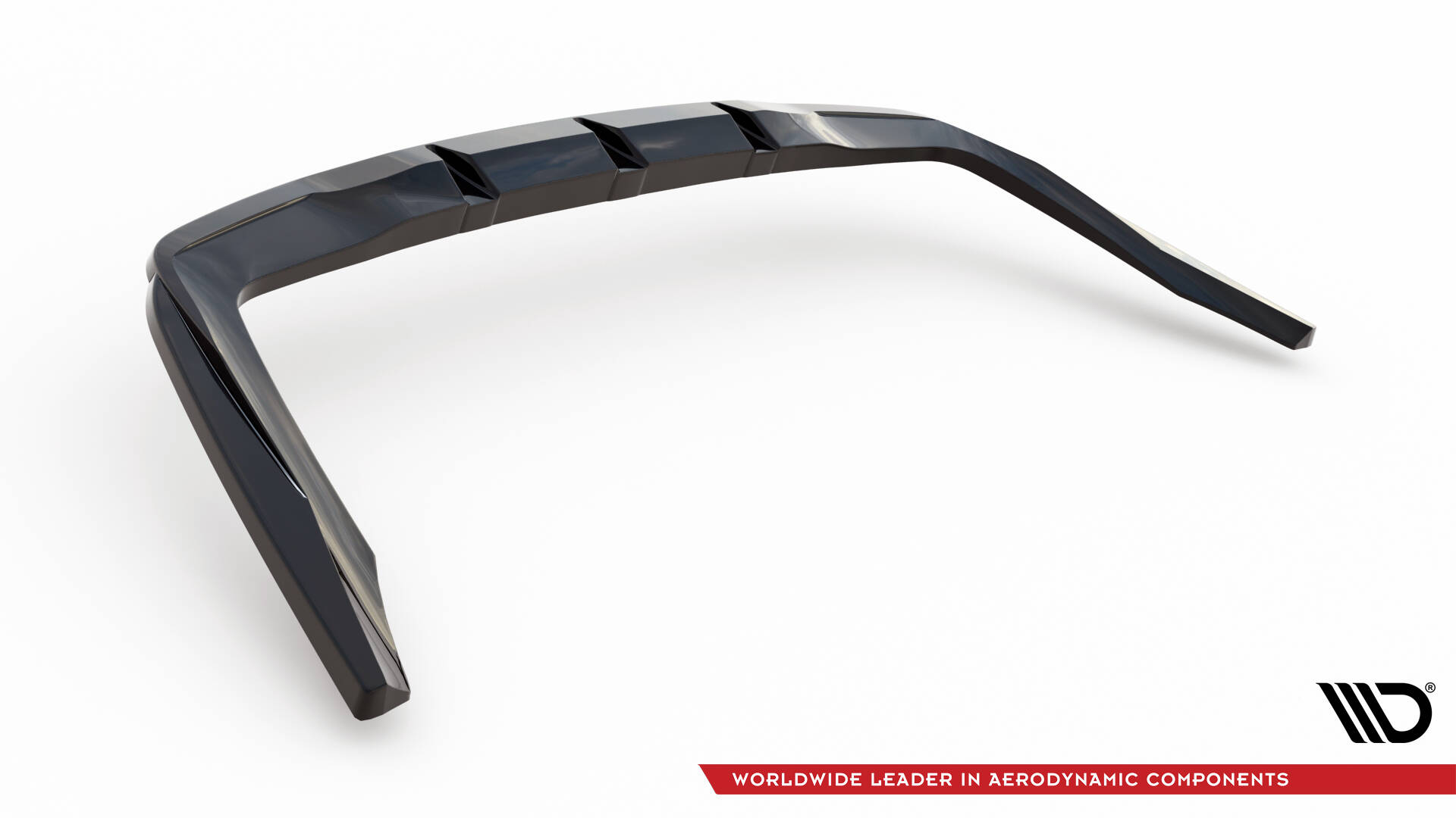 Maxton Mittlerer Cup Diffusor DTM Look Heck Ansatz für Mercedes-AMG GT 43 4 Door Coupe V8 Styling Package X290 schwarz Hochglanz