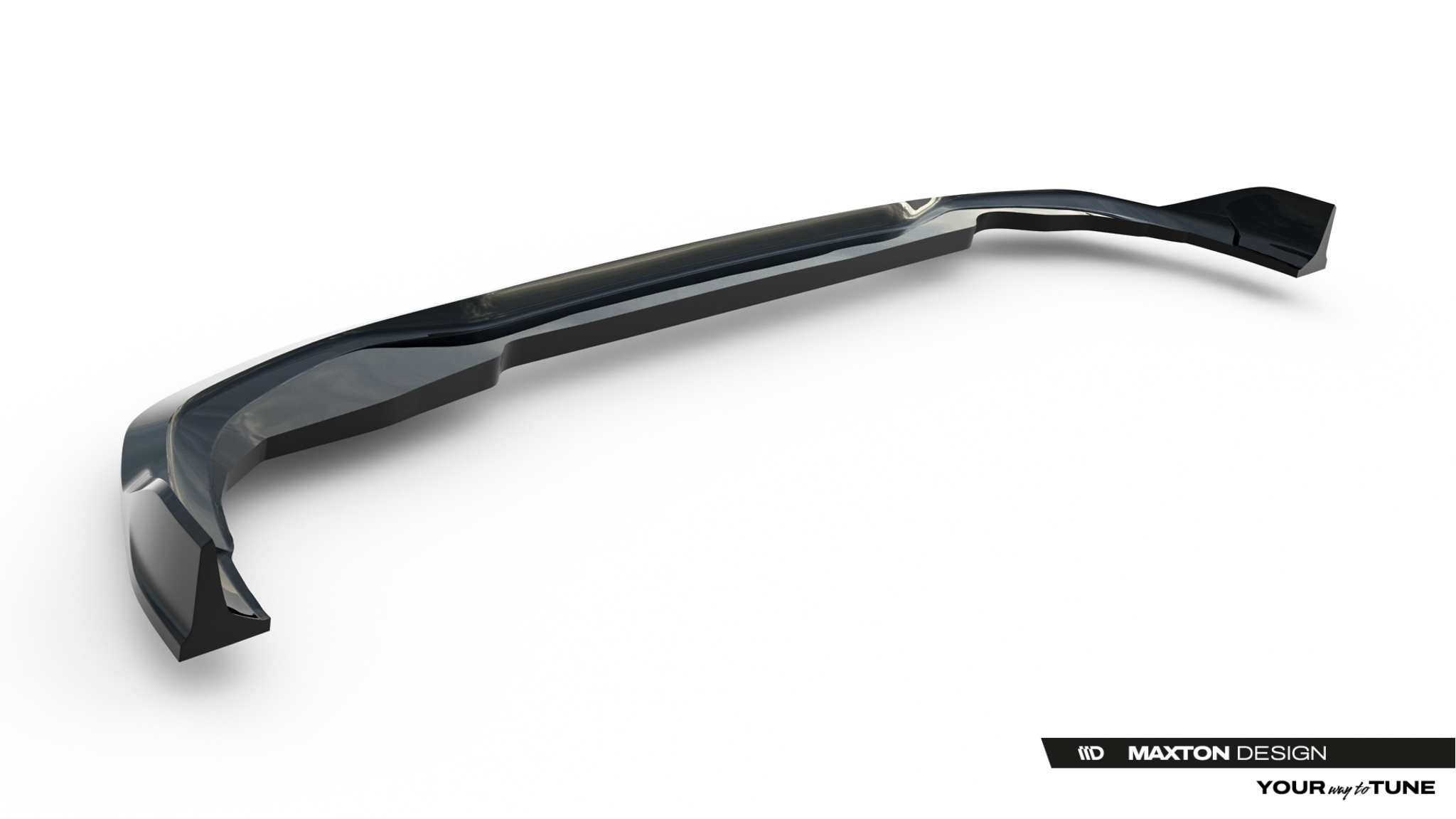 Maxton Heckansatz VW Golf Mk8 Facelift schwarz Hochglanz