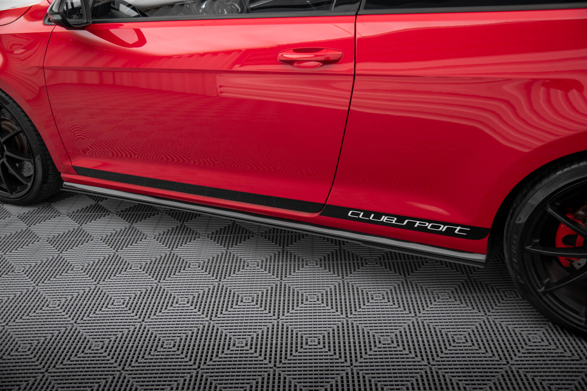 Maxton Racing Seitenschweller Ansatz VW GOLF 7 GTI CLUBSPORT