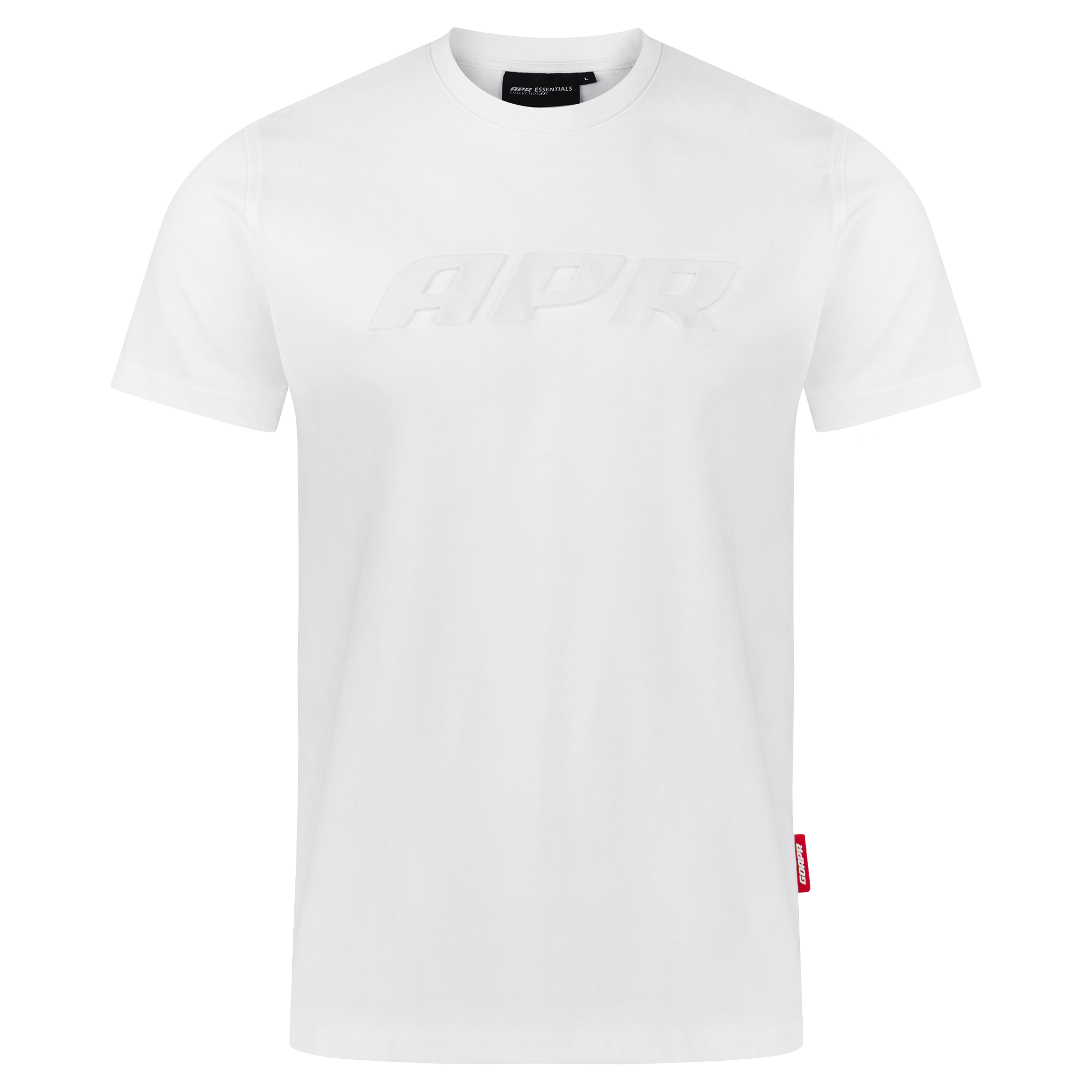 Premium APR Essentials T-Shirt Embossed weiß