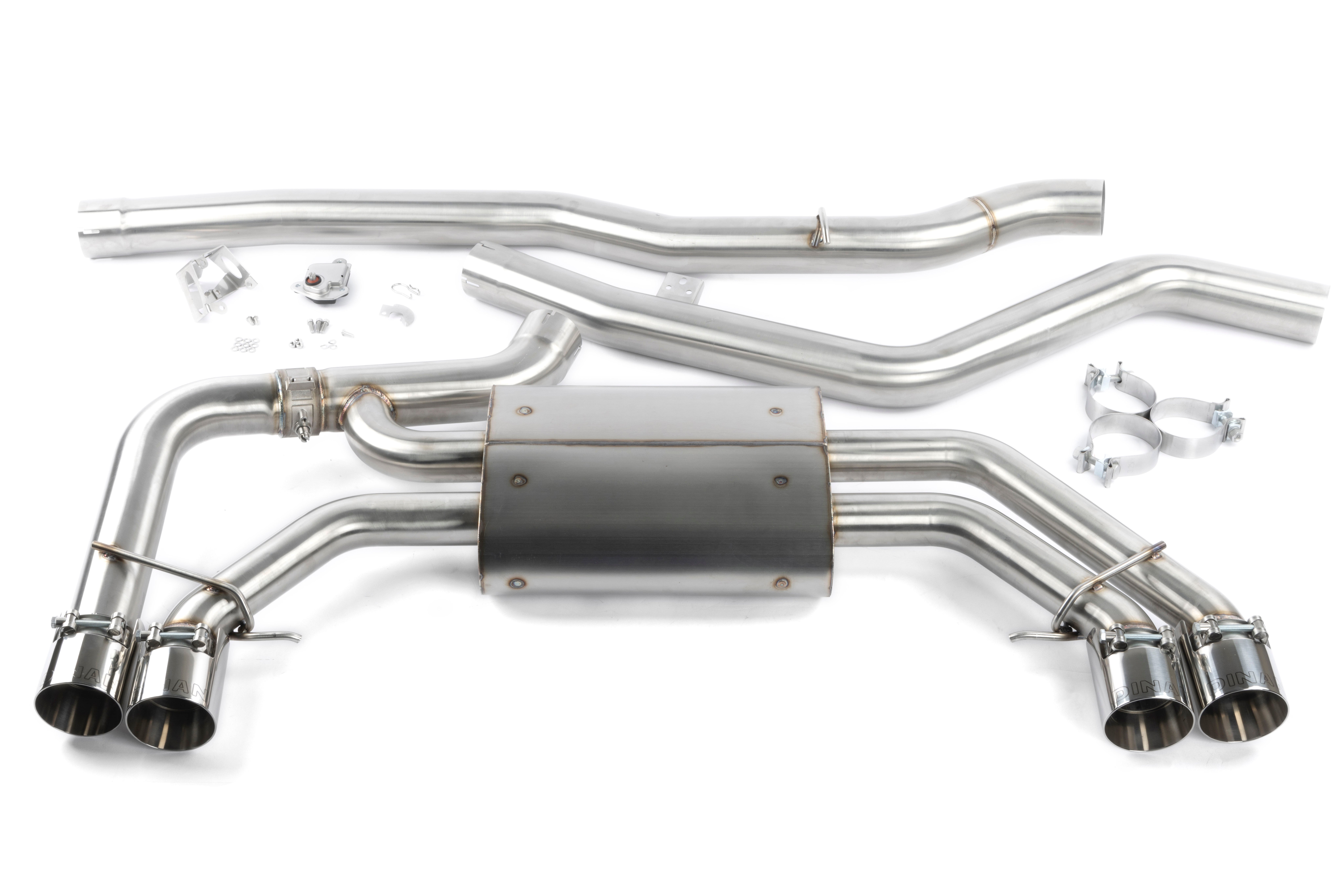 Dinan Valved Cat-Back Exhaust - 2018-2025 BMW X3 M40i / X4 M40i
