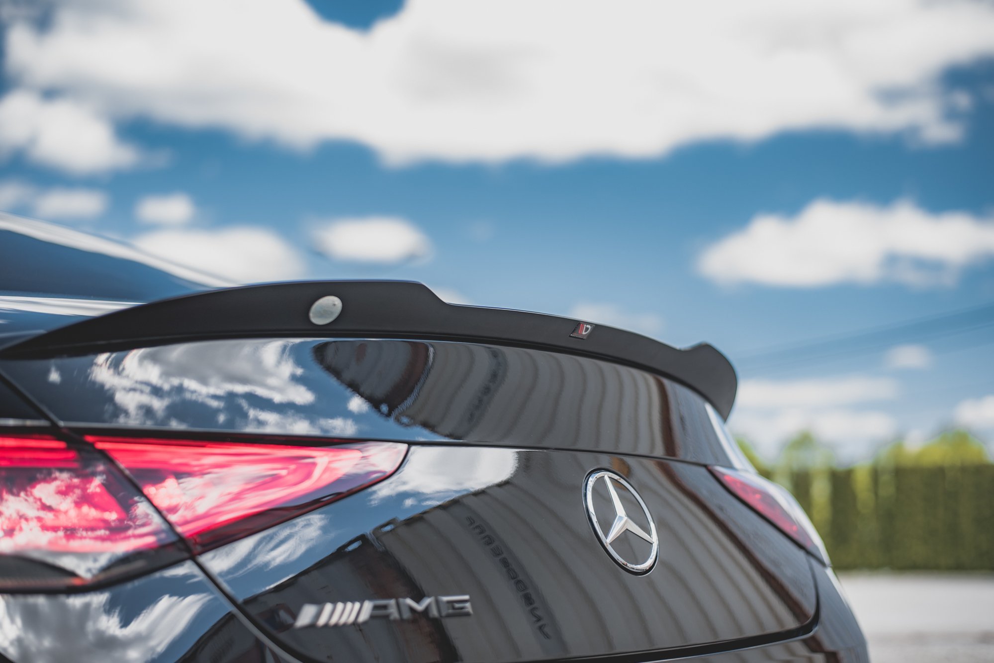 Maxton Spoiler CAP für Mercedes-Benz CLS AMG-Line / 53AMG C257  Carbon Look