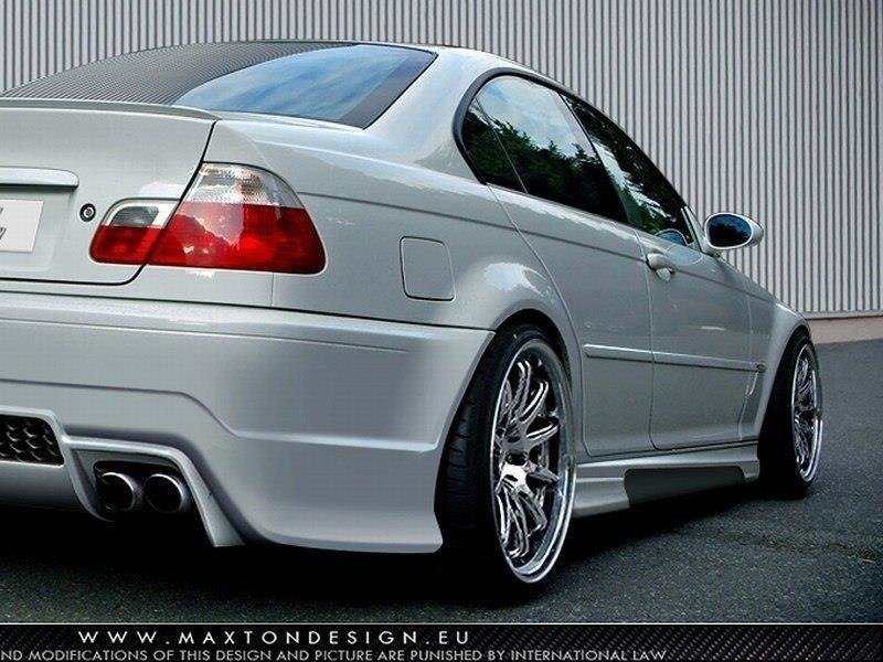 Maxton Seitenschweller BMW 3er E46 - 4 TÜRER LIMOUSINE < GENERATION V >