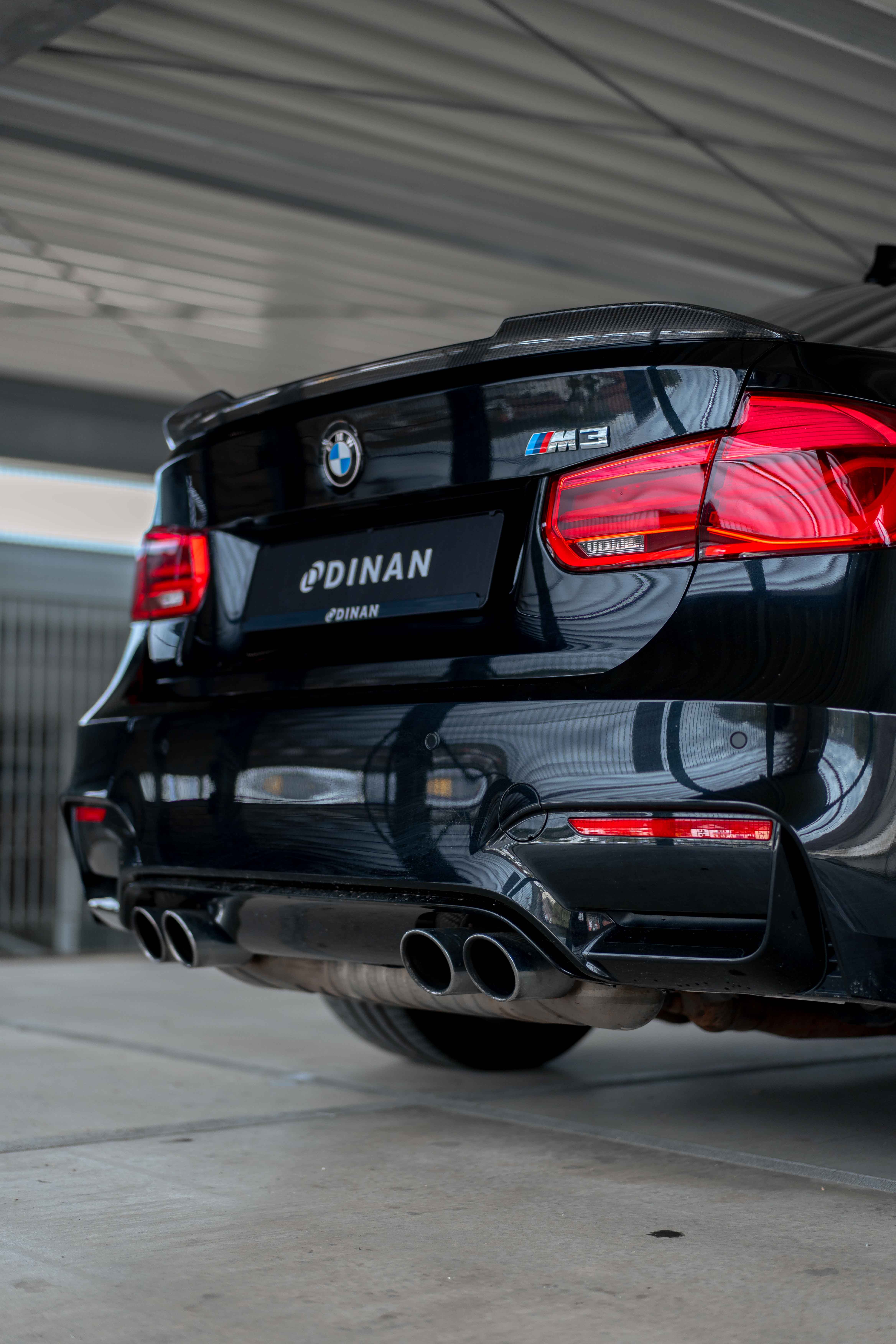 Original BMW M3 F8X Performance Heckspoilerlippe